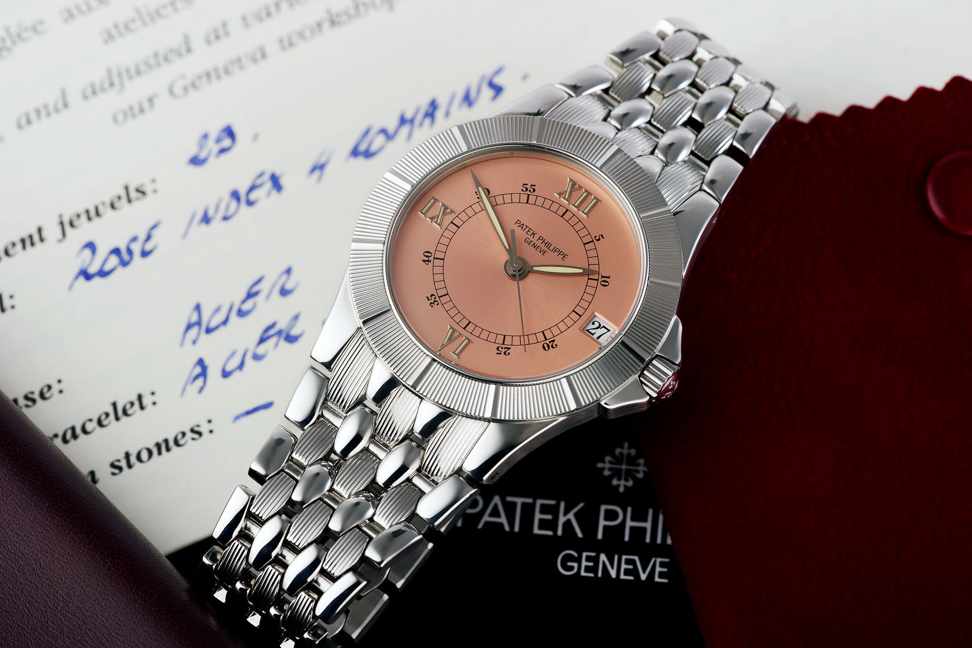 ref 5080/1A | Rare Salmon Dial | Patek Philippe Neptune