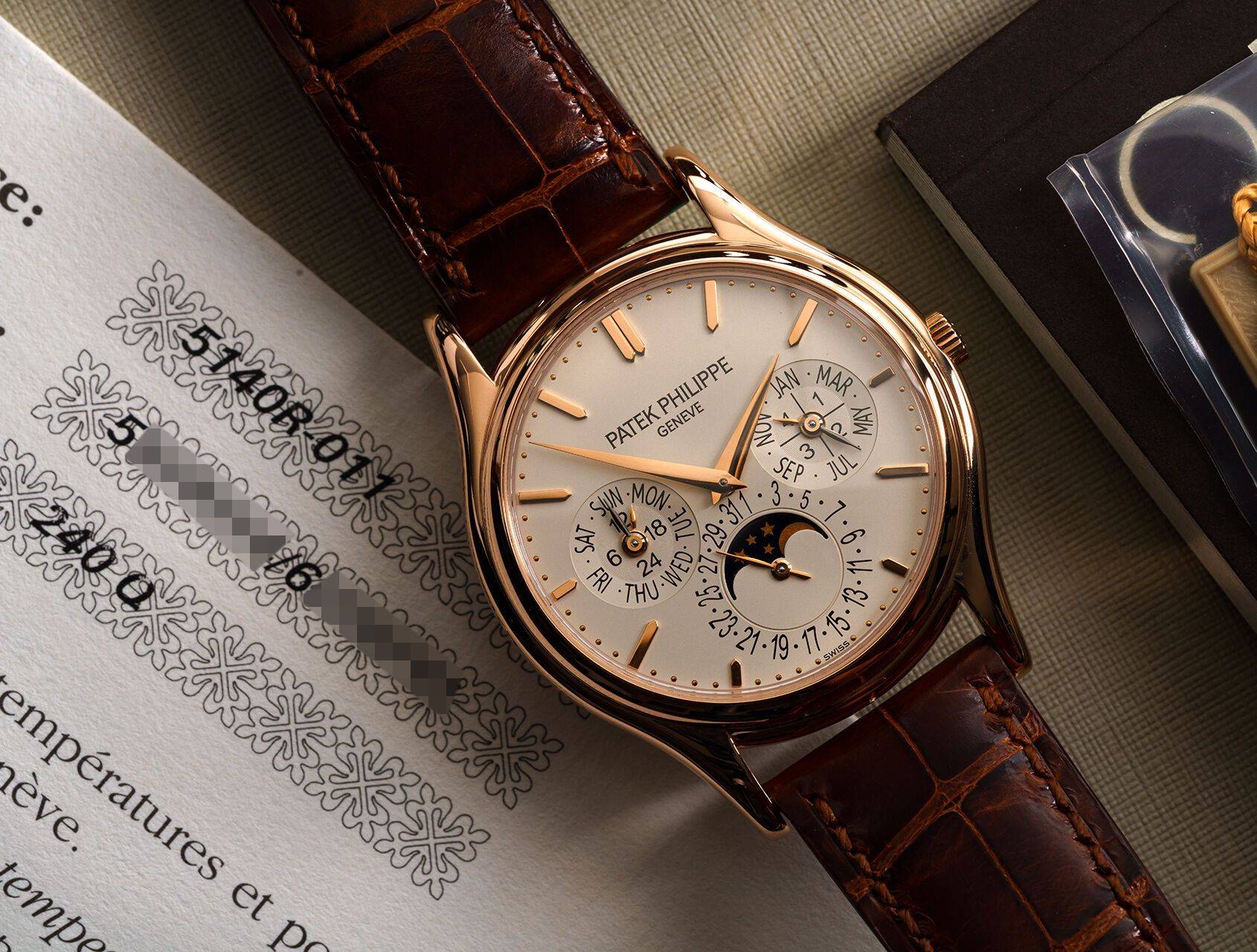 ref 5140R-011 | 5140R - Box & Certificate | Patek Philippe Perpetual Calendar