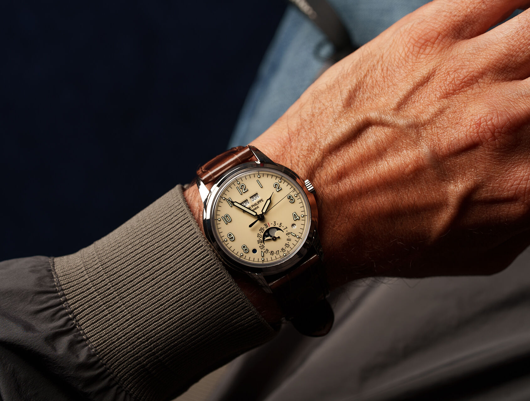 ref 5320G-001 | 5320G - White Gold | Patek Philippe Perpetual Calendar