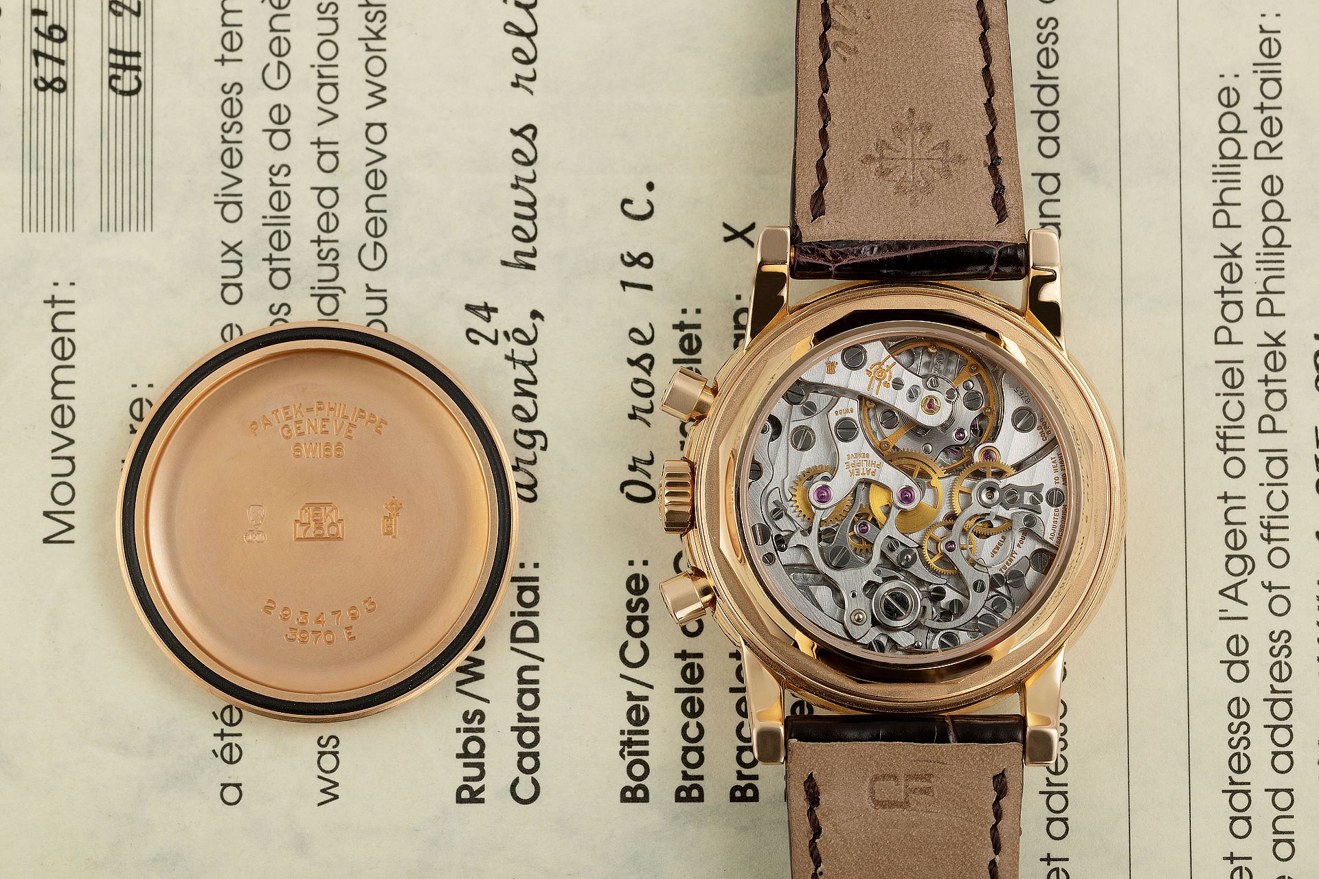 ref 3970E | '3rd Series' Rose Gold | Patek Philippe Perpetual Calendar Chronograph