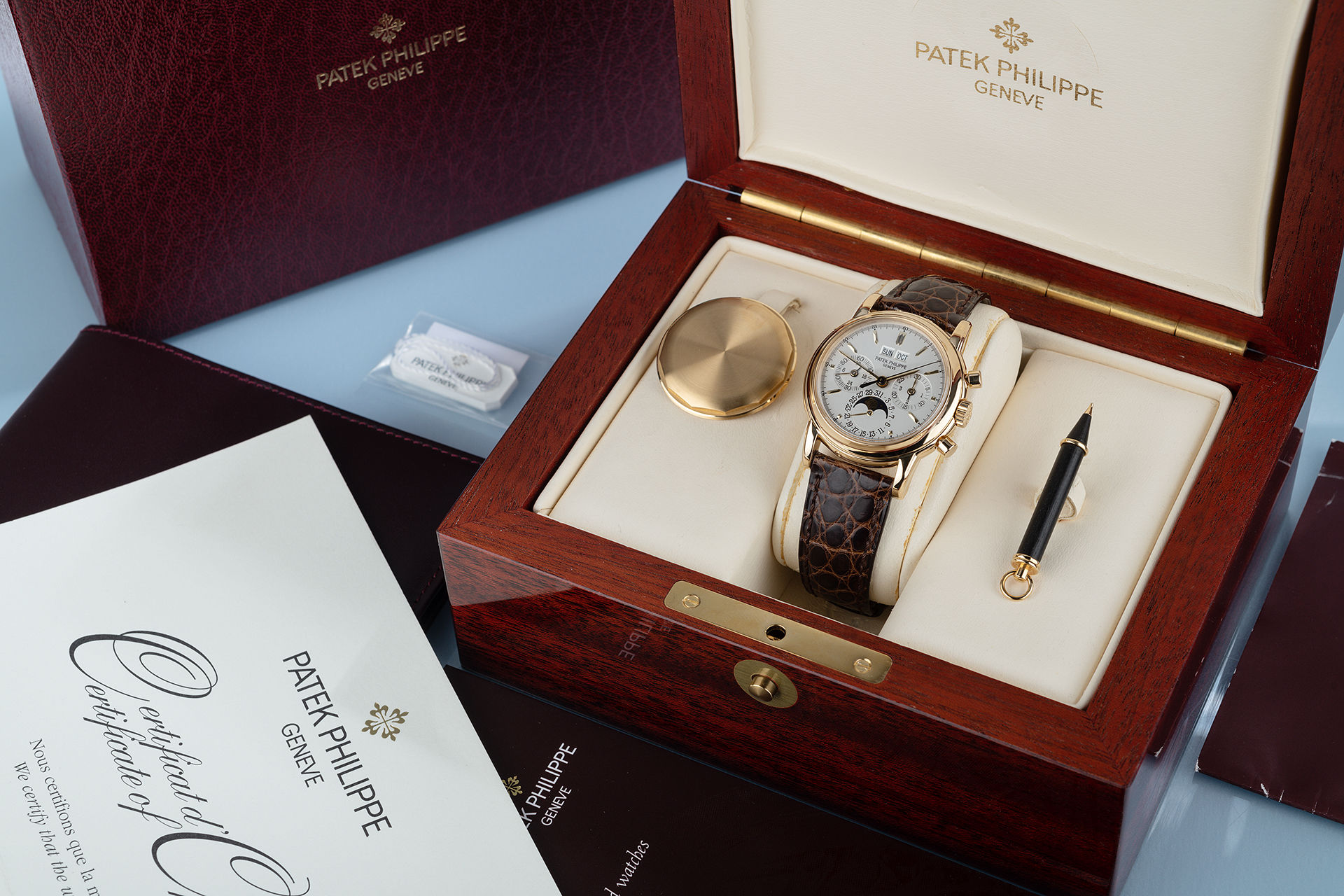 ref 3970EJ-014 | Complete Set 'Investment Piece' | Patek Philippe Perpetual Calendar Chronograph