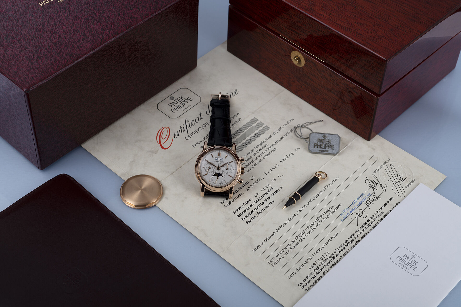 ref 3970E | Rare 'Transitional 3 Series'  | Patek Philippe Perpetual Calendar Chronograph