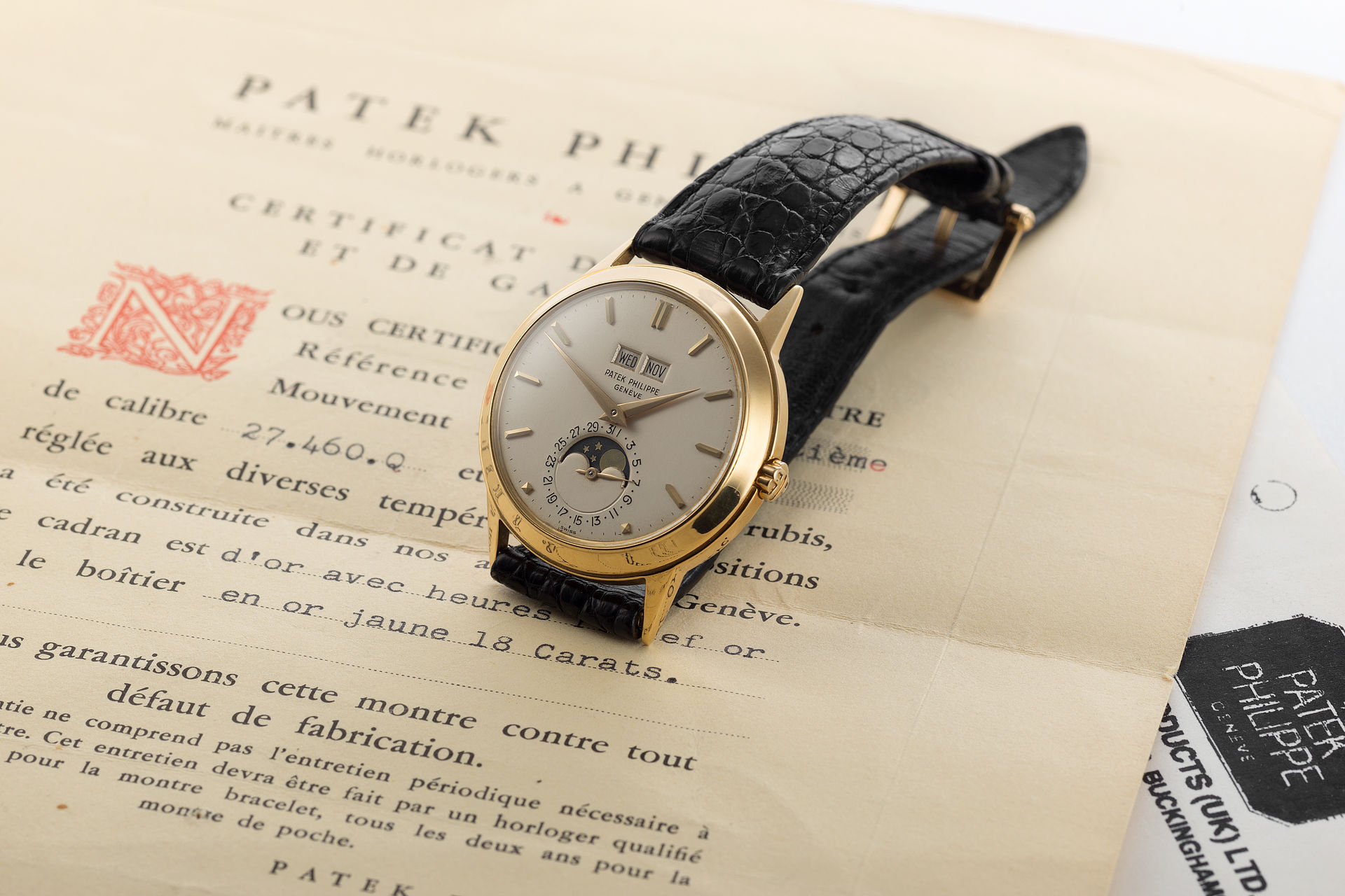 ref 3448 | Original Box & Certificate | Patek Philippe Perpetual Calendar