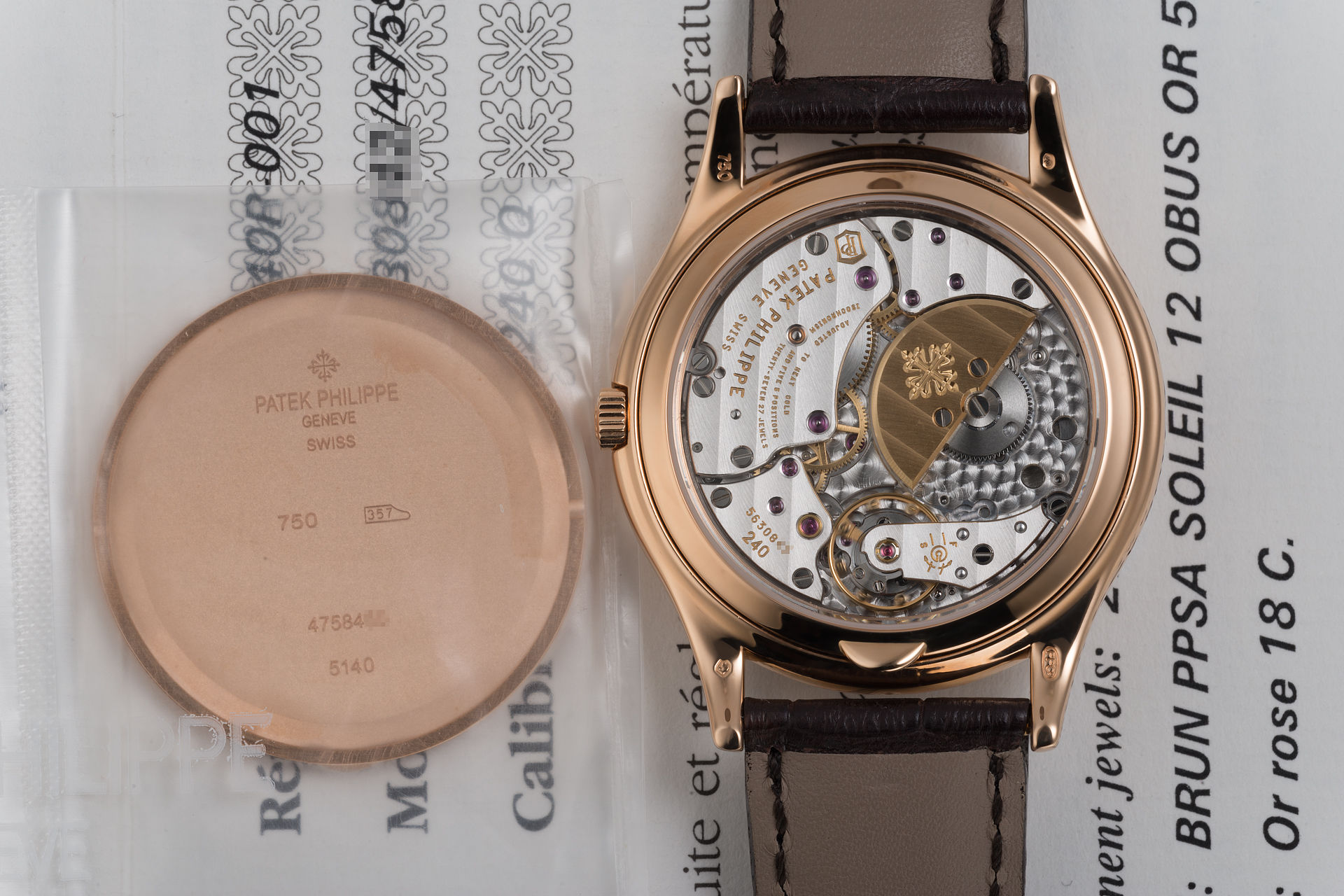ref 5140R-001 | 'Full Set' Ultra Slim | Patek Philippe Perpetual Calendar