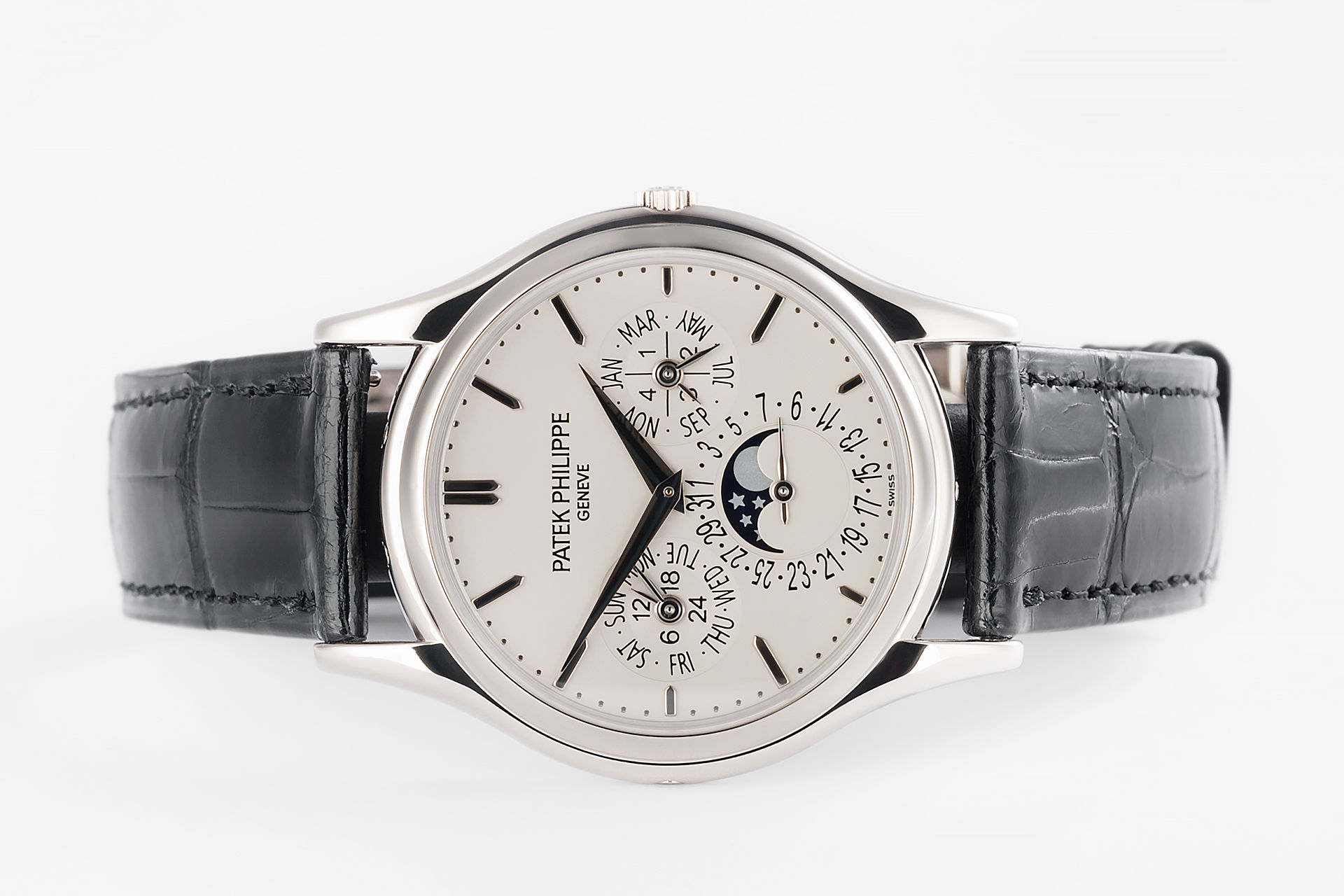 ref 5140G-001 | 'Ultra Slim' Full Set | Patek Philippe Perpetual Calendar