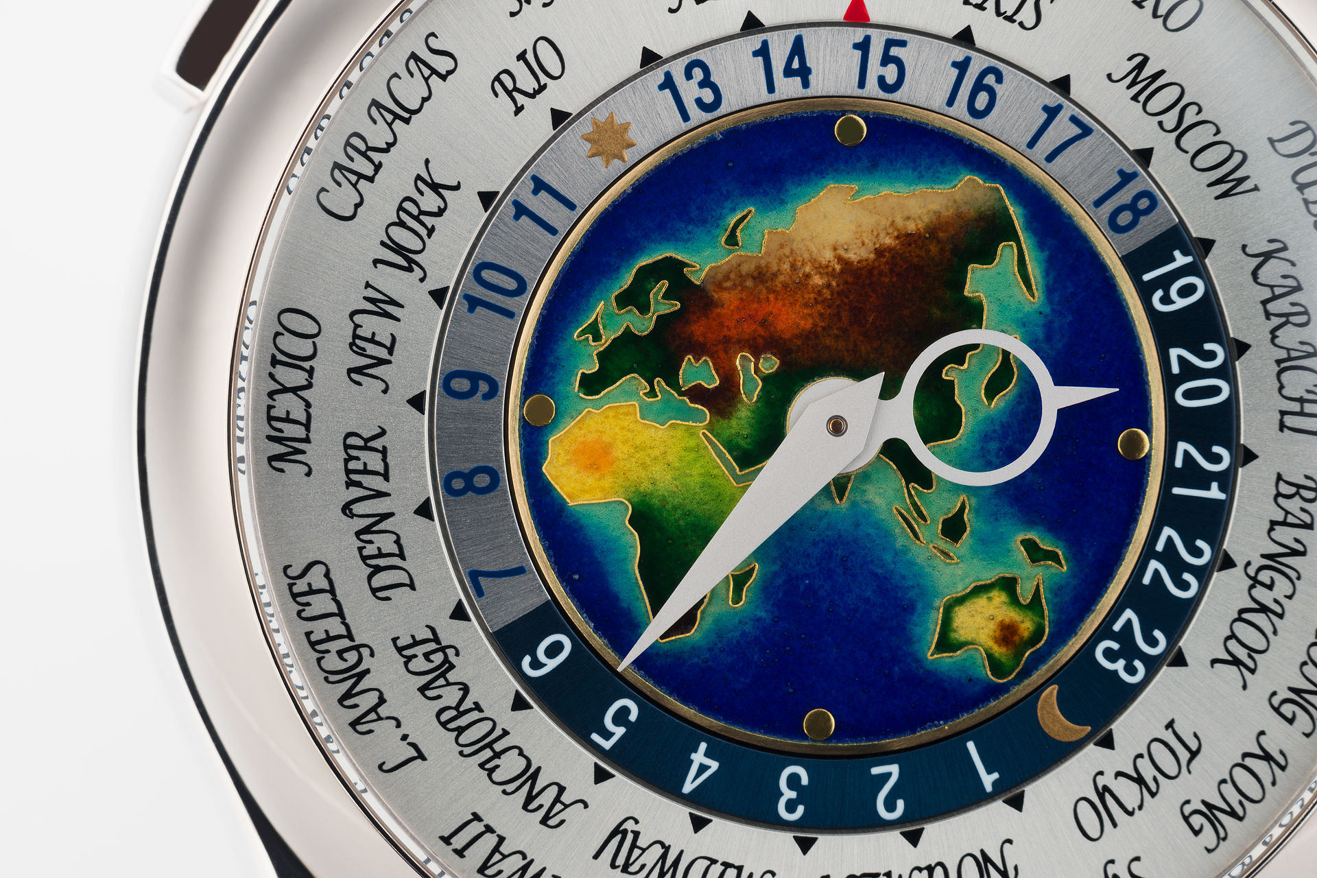 ref 5131G | 1st Series Enamel Dial | Patek Philippe World Time