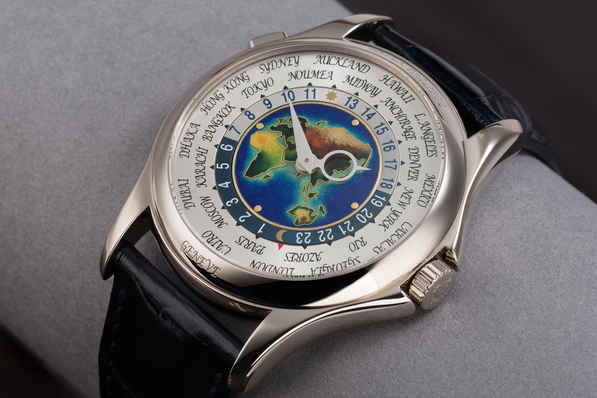 ref 5131G | 1st Series Enamel Dial | Patek Philippe World Time