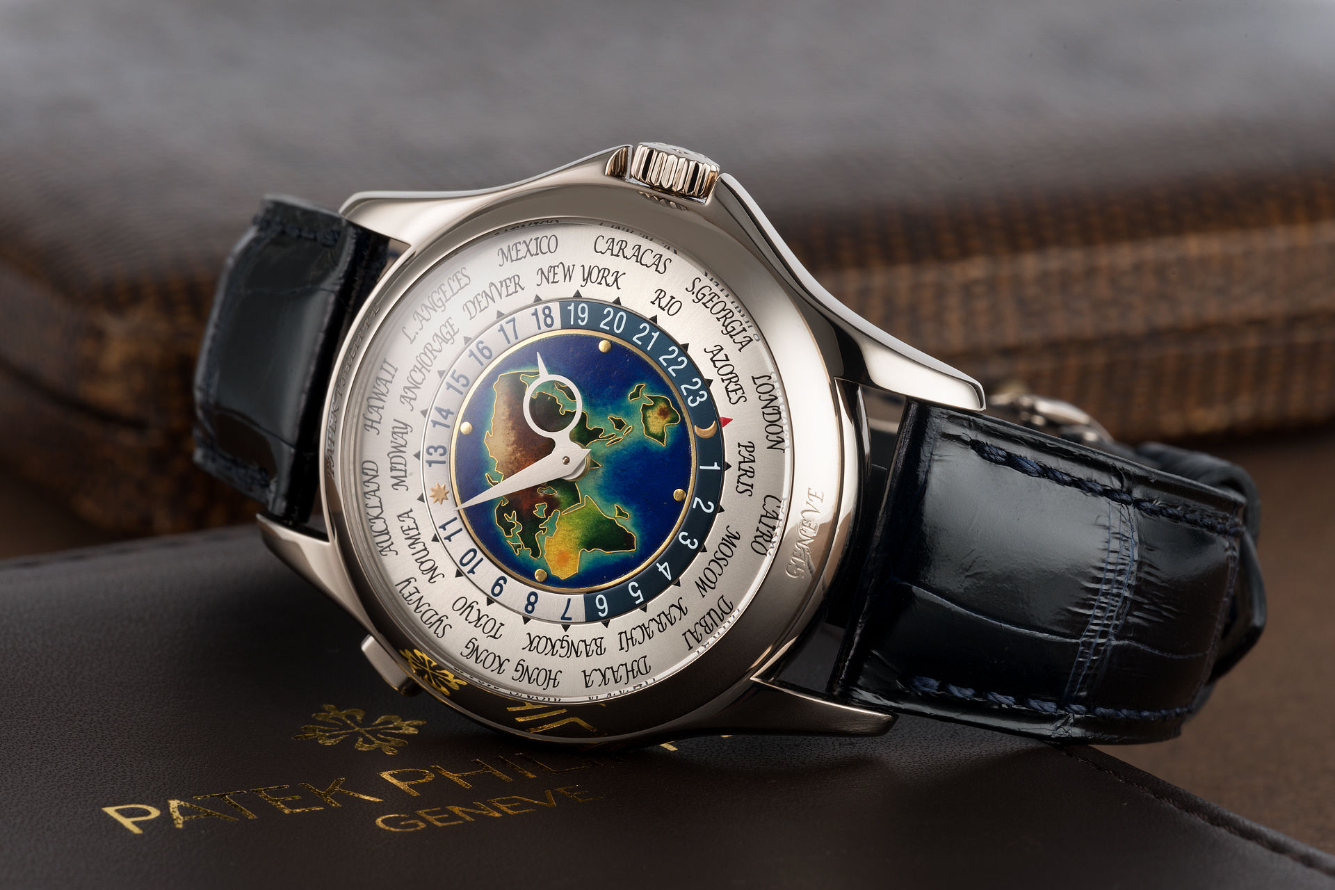 ref 5131G | 1st Series Enamel Dial | Patek Philippe World Time