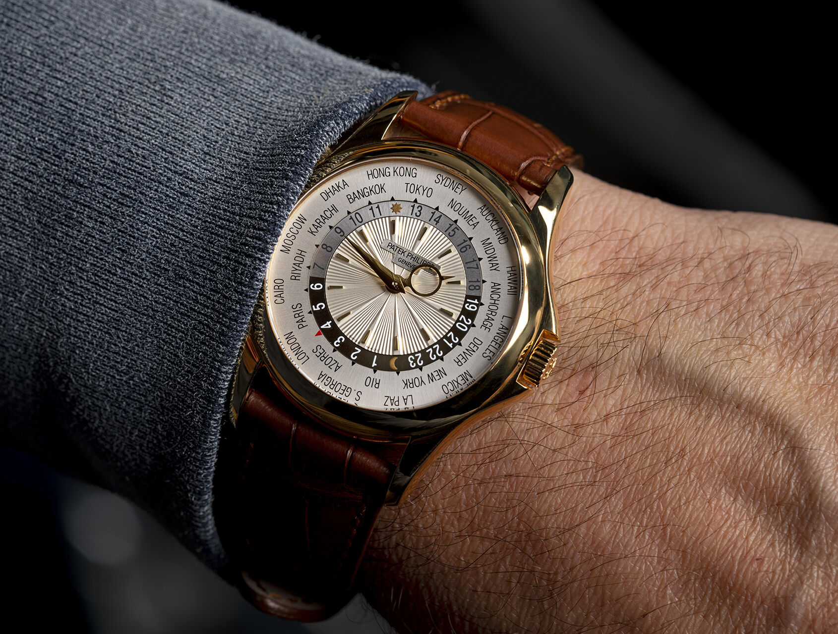 ref 5130J-001 | World Time | Patek Philippe World Time