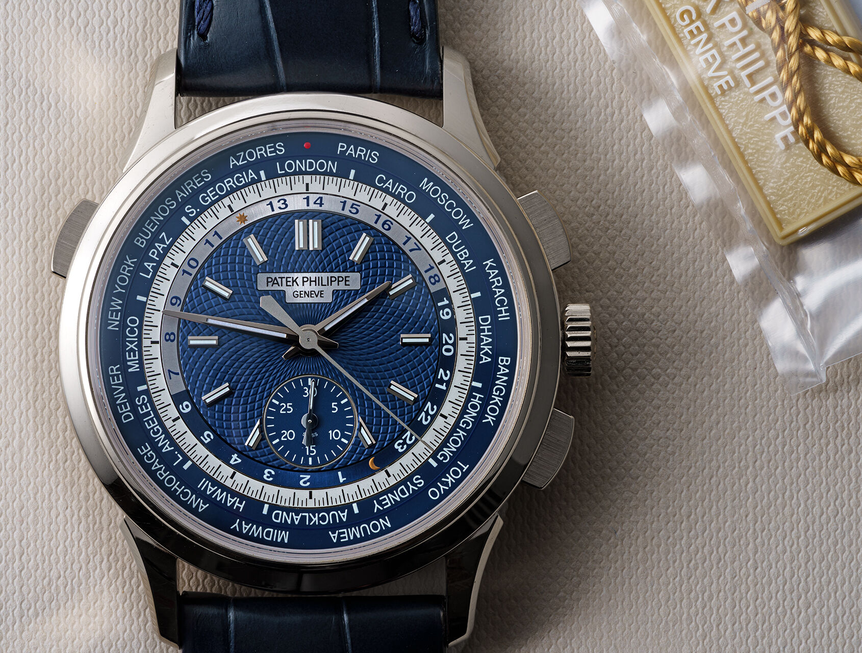 ref 5930G-001 | World Time Chronograph | Patek Philippe World Time Chronograph