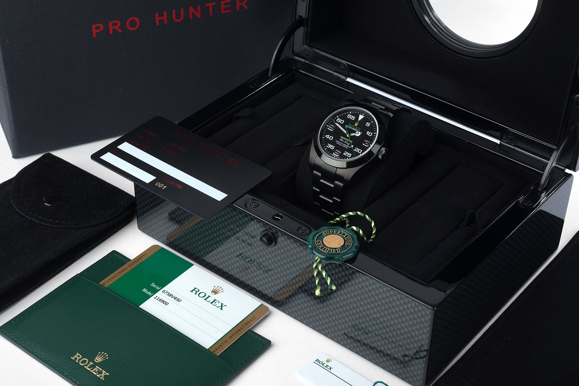 ref 116900 | 001 of 100 Limited Edition | Pro Hunter Air-King