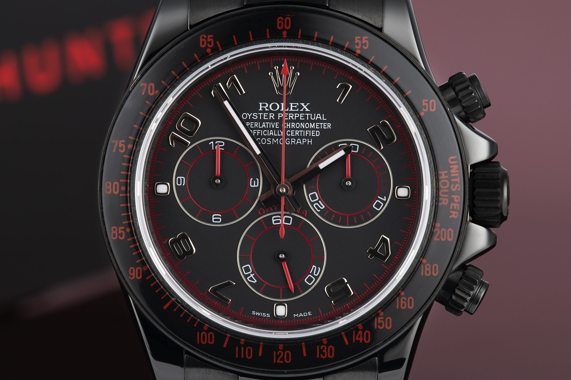 ref 116520 | First Series  | Pro Hunter Daytona Black