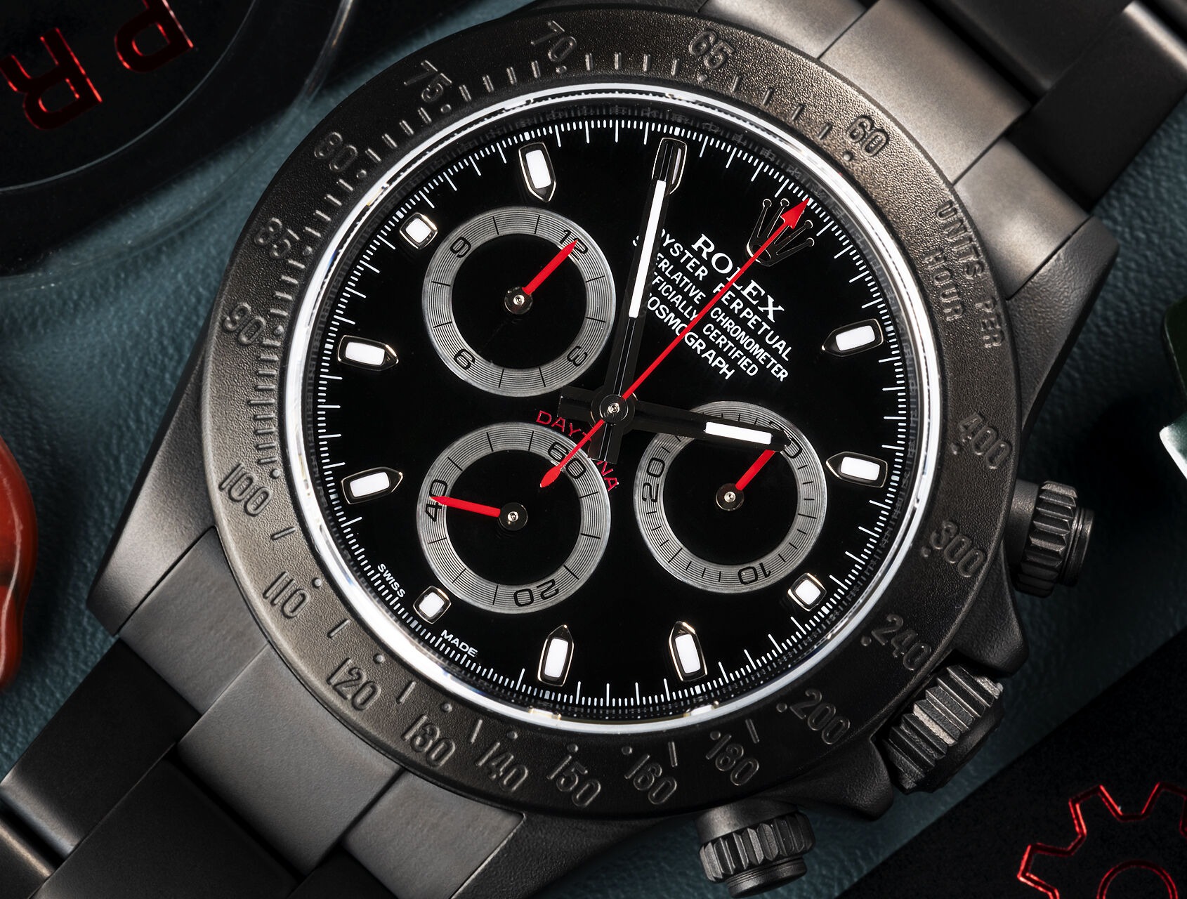 ref 116520 | 116520 - Limited Edition | Pro Hunter Daytona Stealth