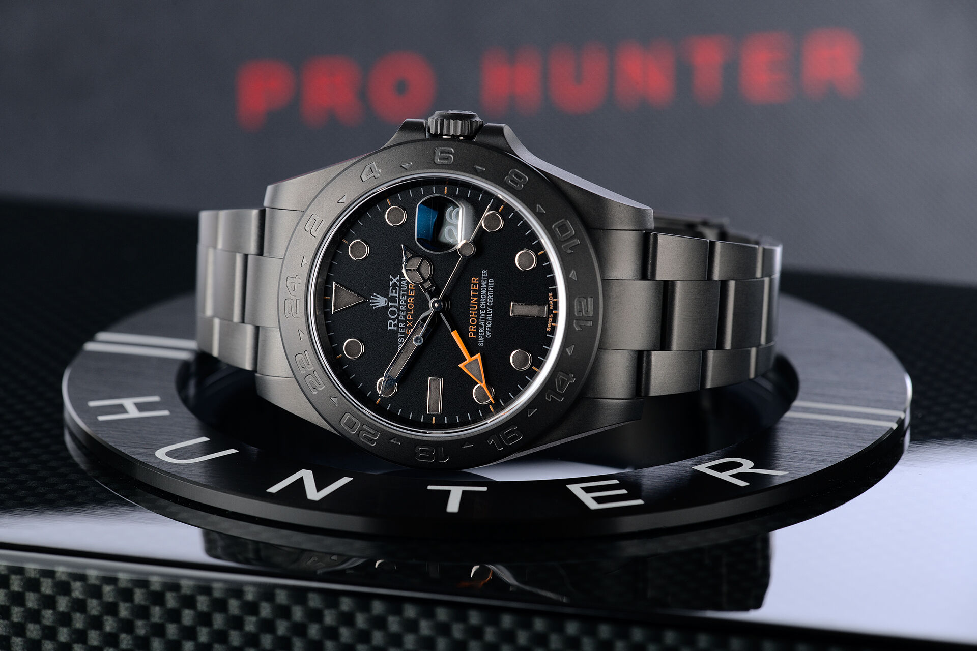 Pro Hunter Explorer II Phantom Watches ref 216570 Limited to 100