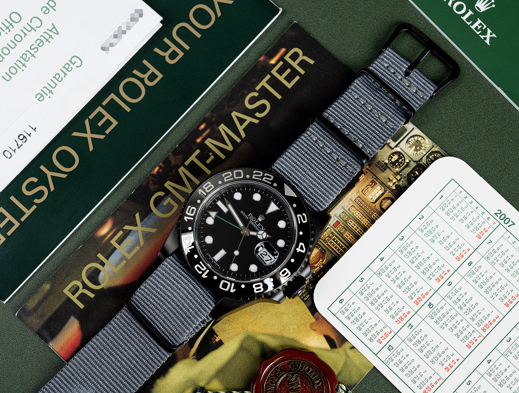 ref 116710LN | 116710LN - True Black Concept  | Pro Hunter GMT-Master II