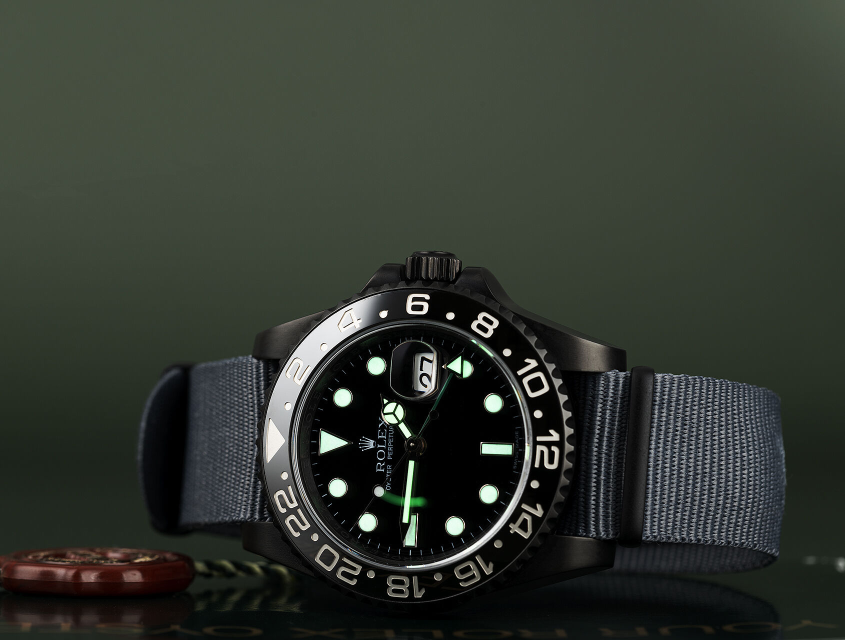 ref 116710LN | 116710LN - True Black Concept  | Pro Hunter GMT-Master II