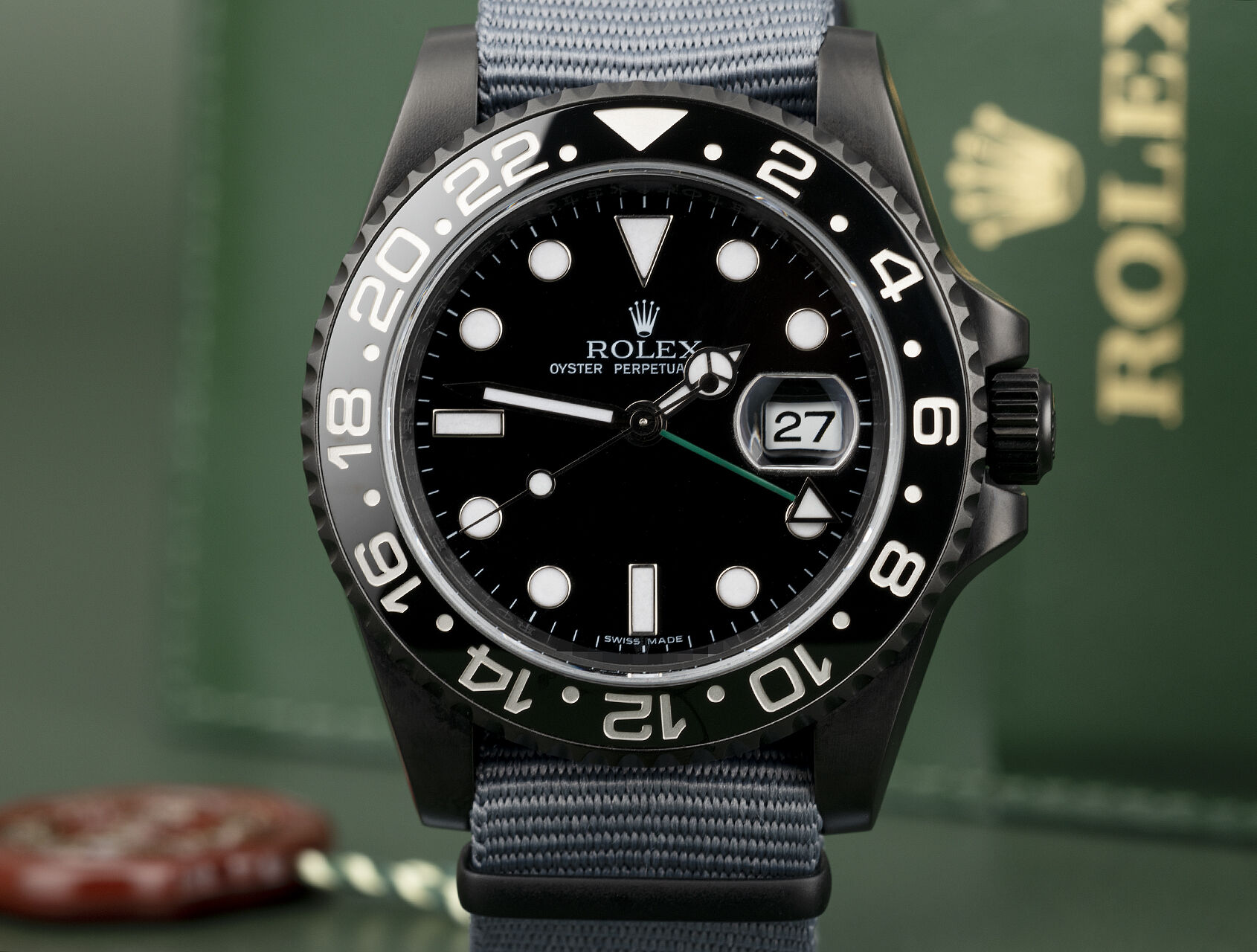 ref 116710LN | 116710LN - True Black Concept  | Pro Hunter GMT-Master II