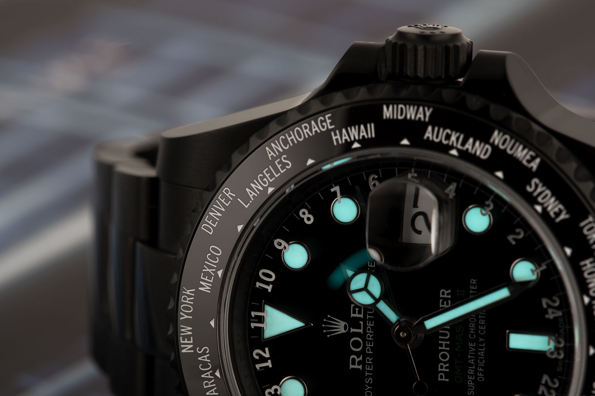 ref 116710LN | 'New Model' Limited to 100 pieces  | Pro Hunter GMT-Master II World Time