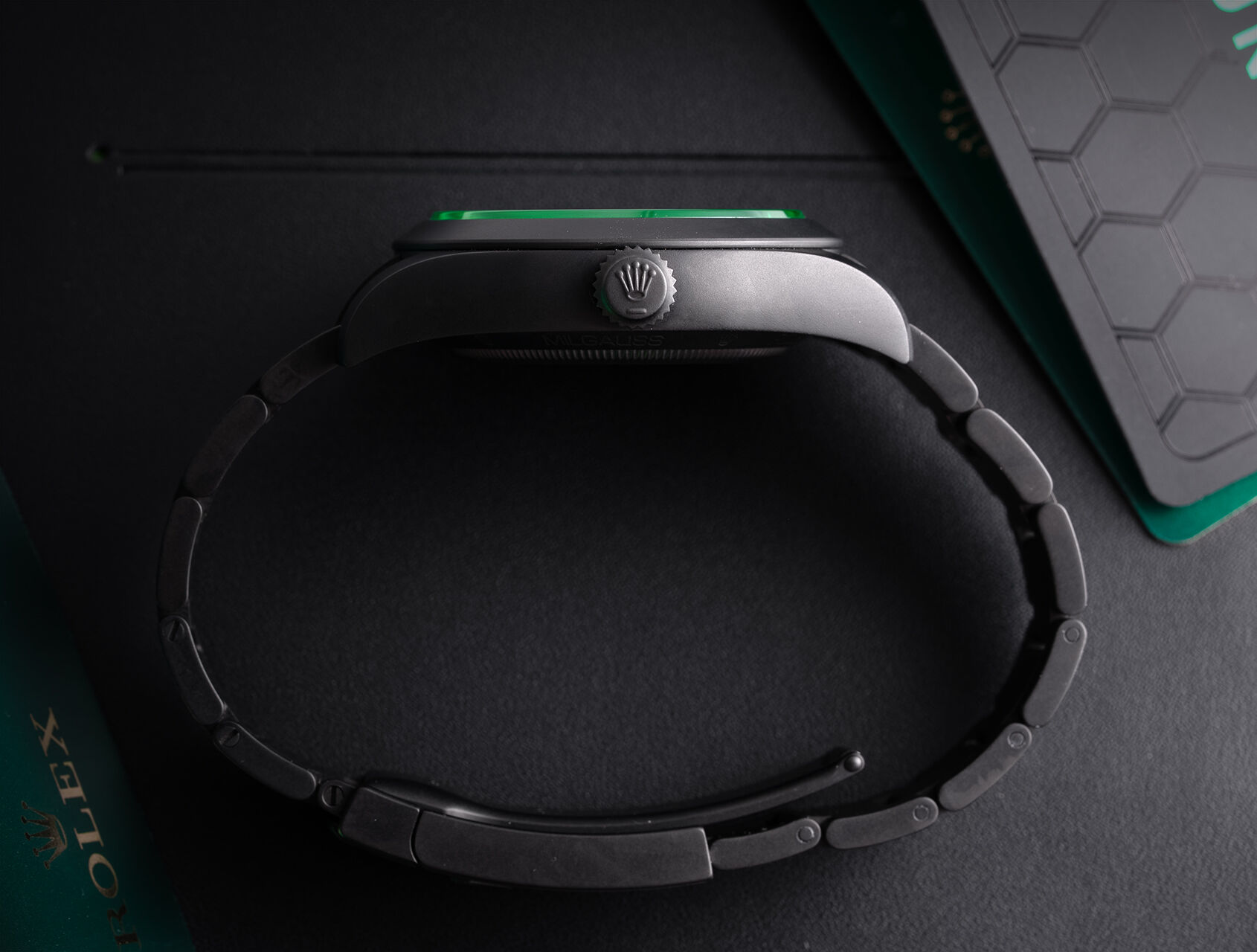 ref 116400GV | 116400GV - Piece Unique | Pro Hunter Milgauss