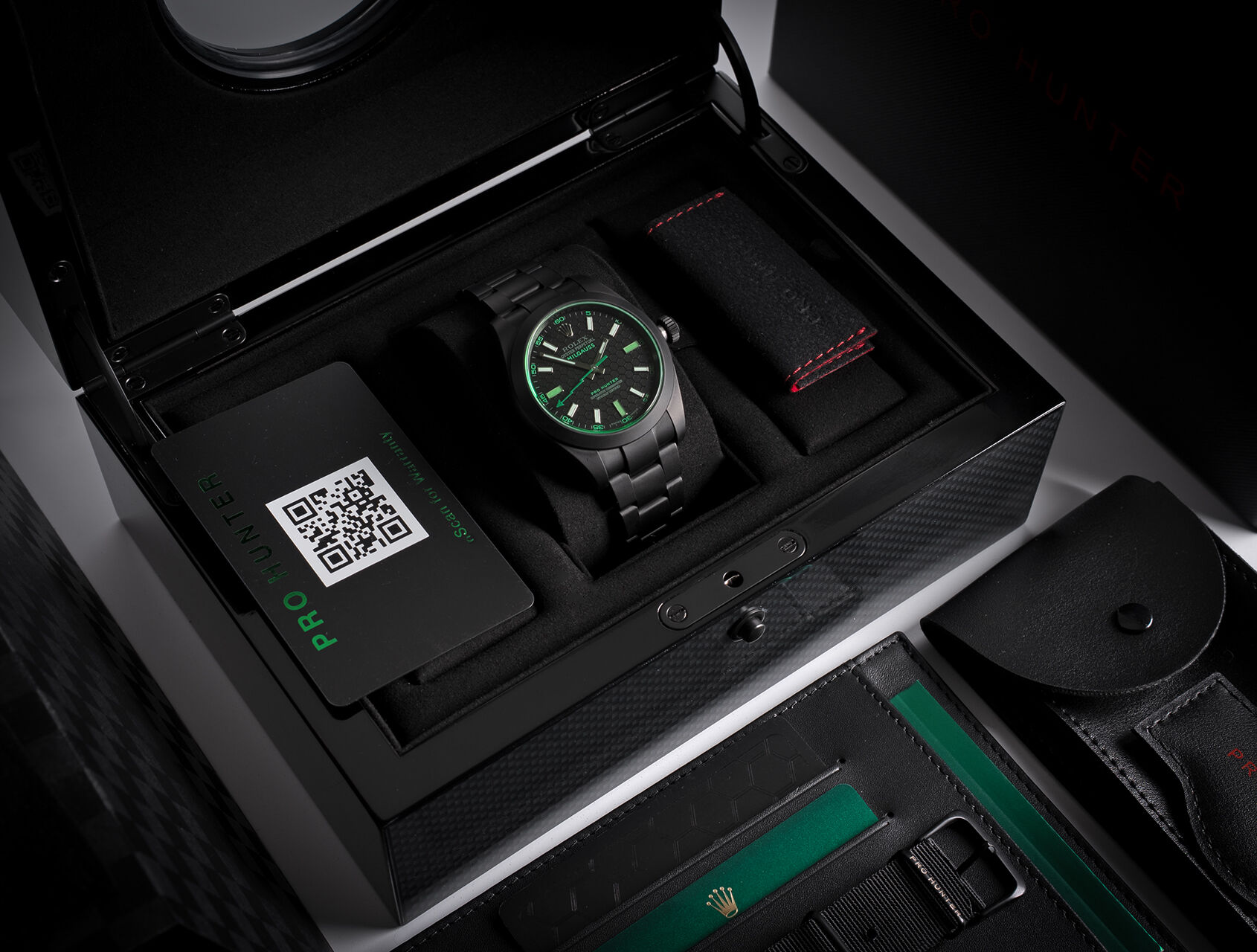 ref 116400GV | 116400GV - Piece Unique | Pro Hunter Milgauss