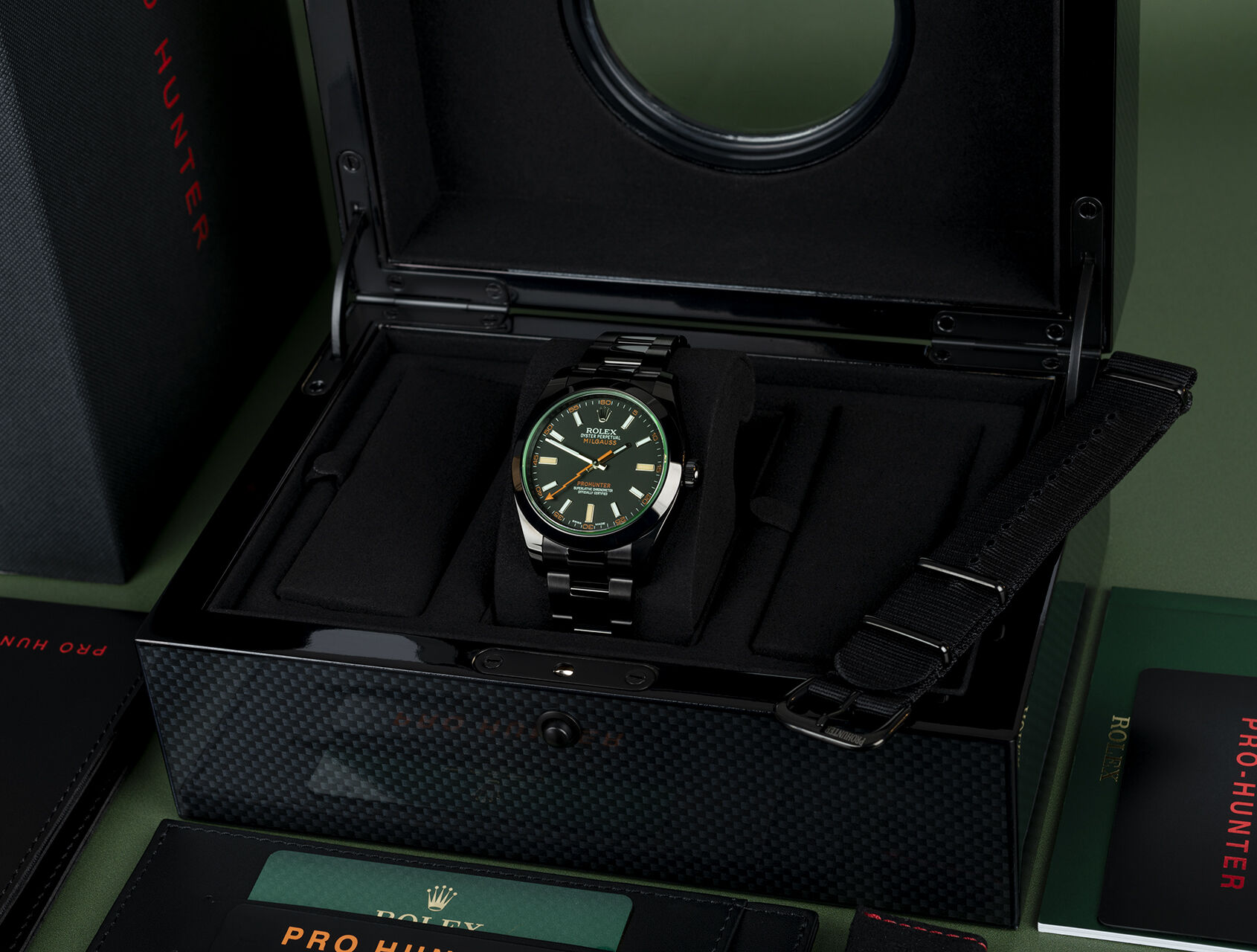 ref 116400GV | 116400GV - Limited Edition | Pro Hunter Milgauss