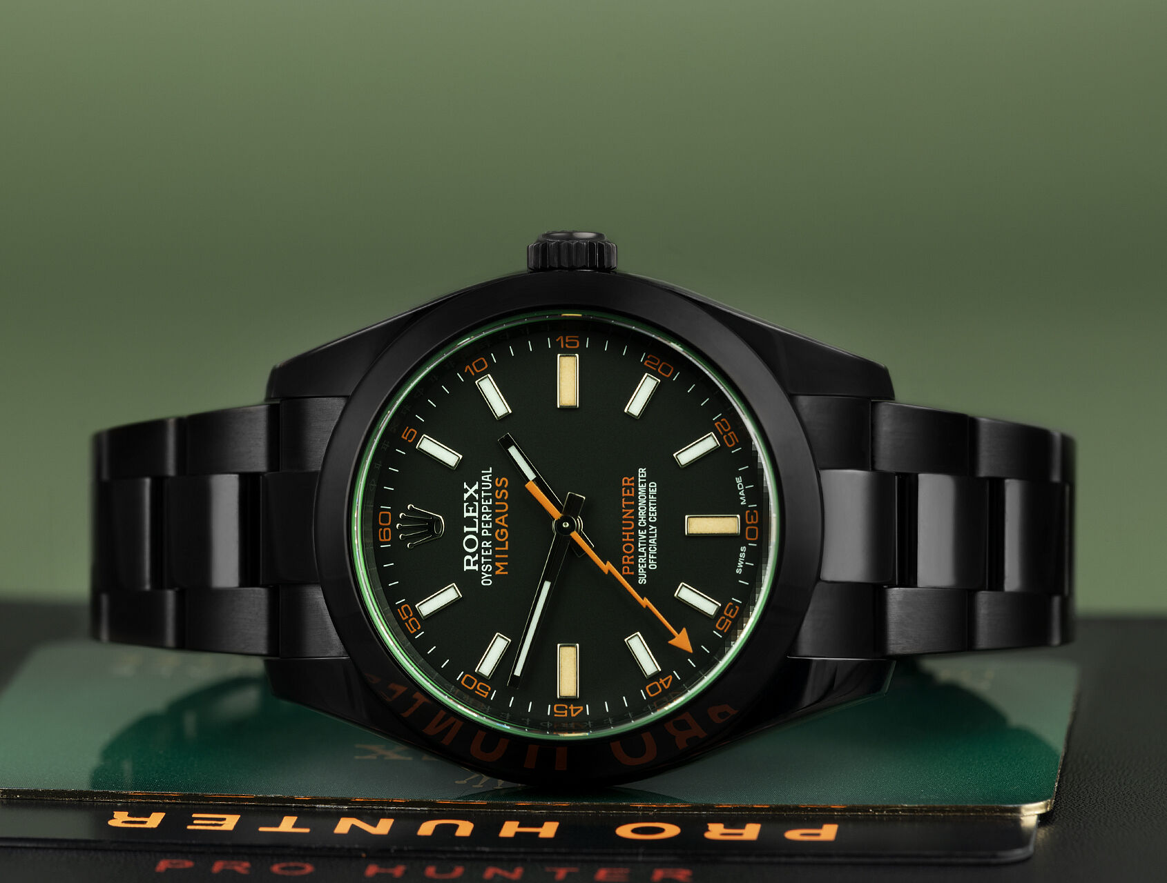 ref 116400GV | 116400GV - Limited Edition | Pro Hunter Milgauss