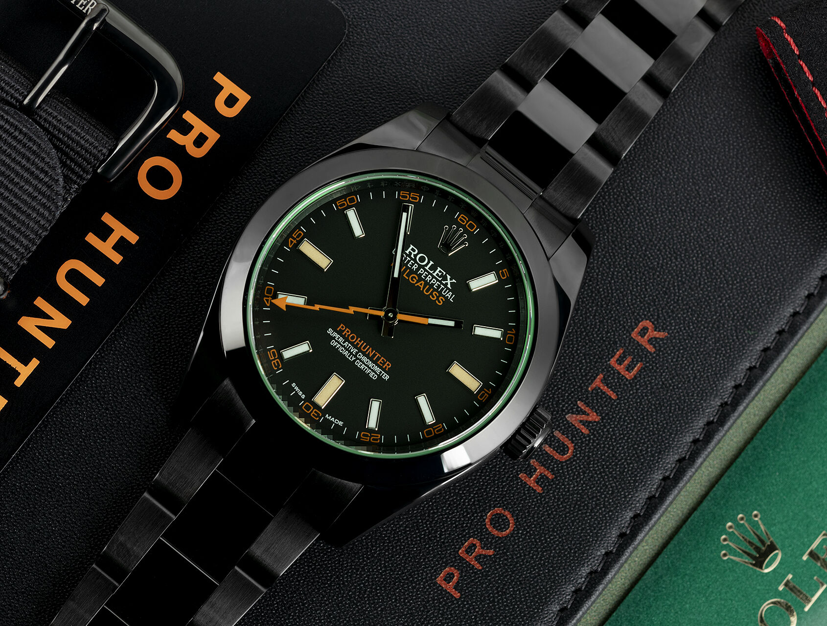 ref 116400GV | 116400GV - Limited Edition | Pro Hunter Milgauss