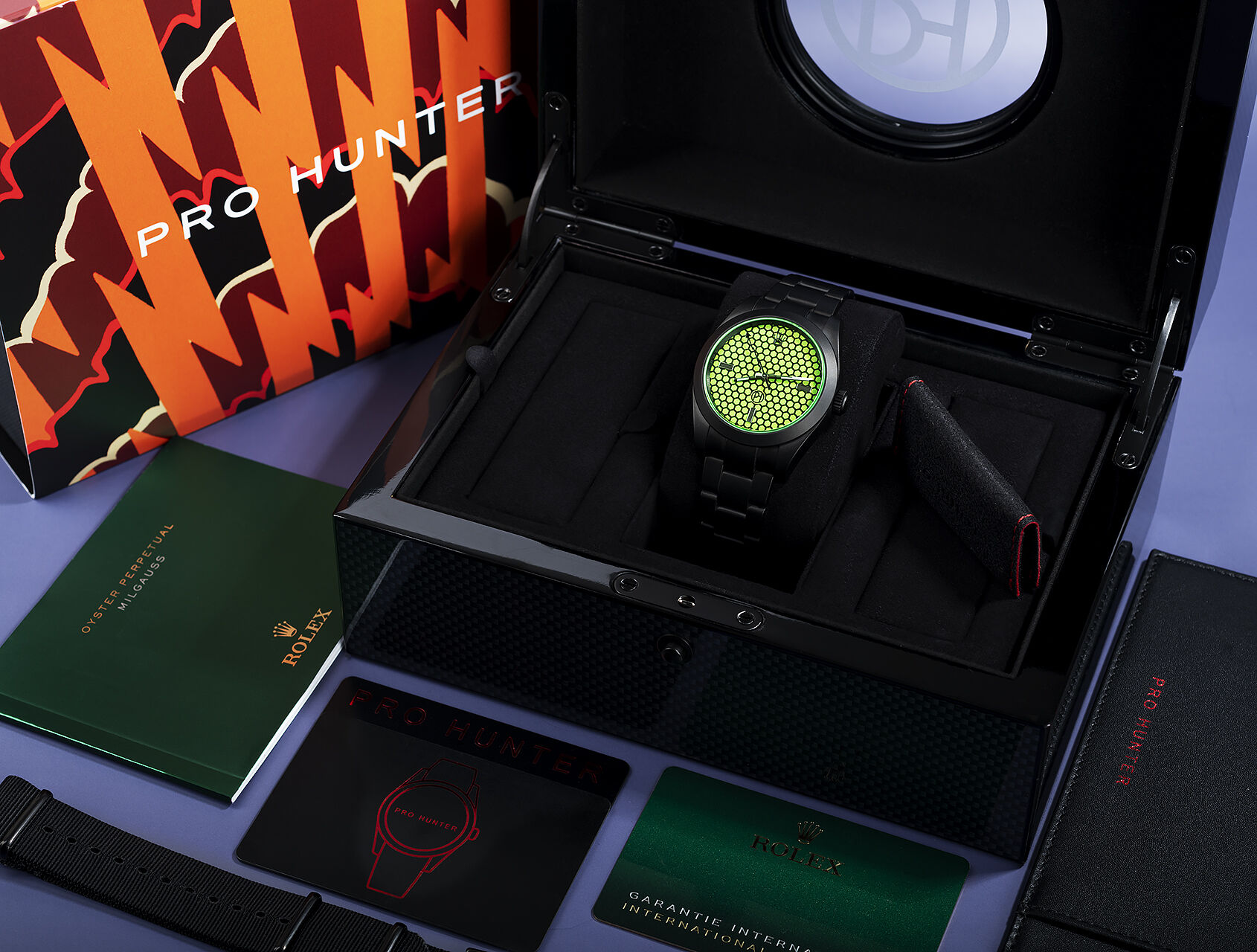 ref 116400GV | 116400GV - Piece Unique | Pro Hunter Milgauss