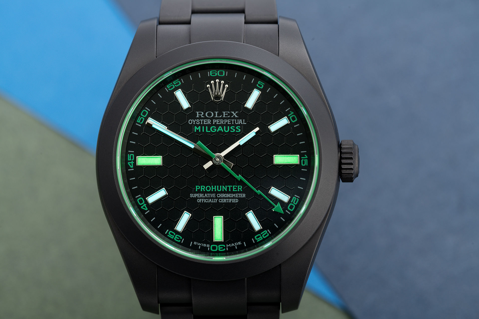 ref 116400GV | Only 100 pieces | Pro Hunter Milgauss