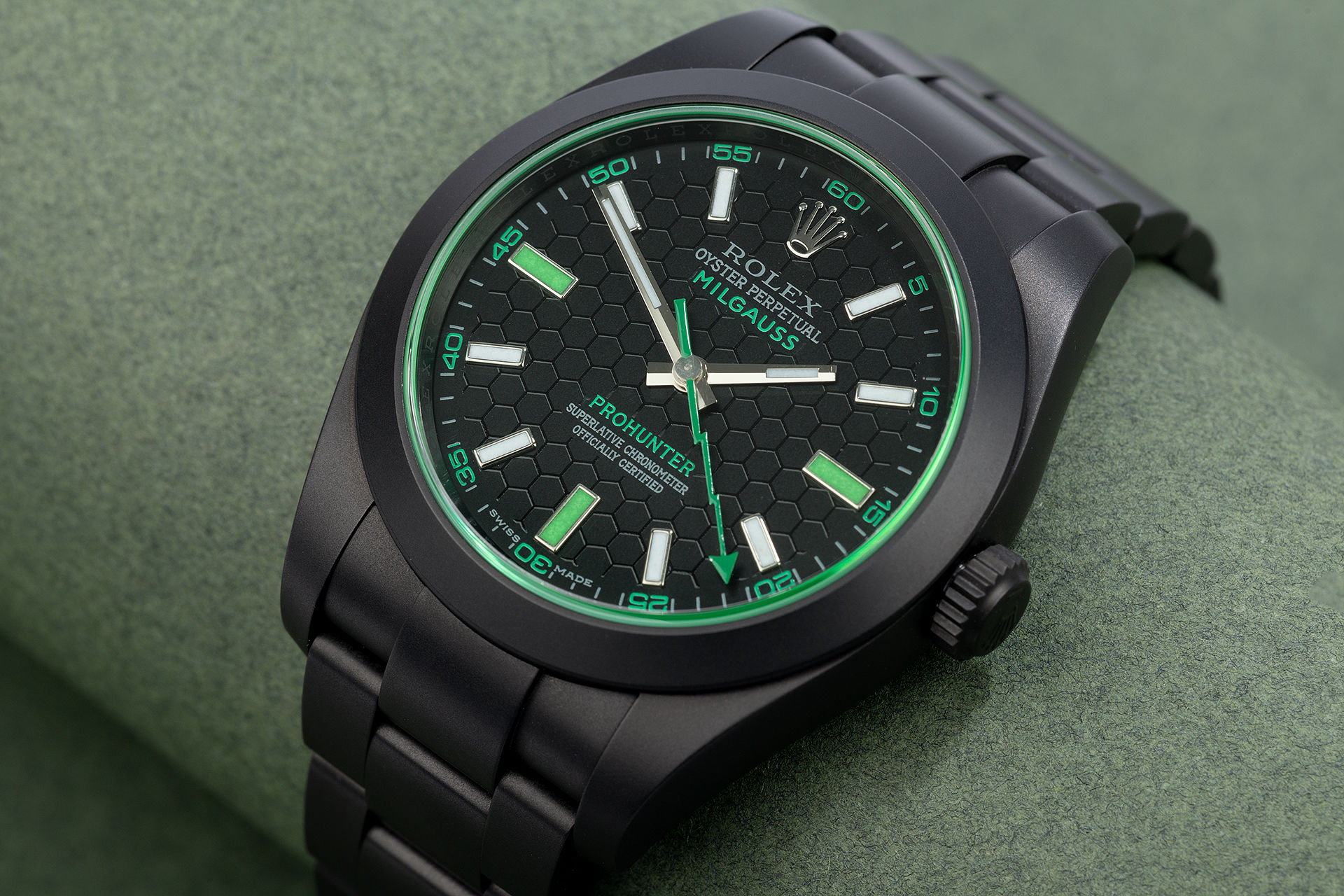 ref 116400GV | Only 100 pieces | Pro Hunter Milgauss