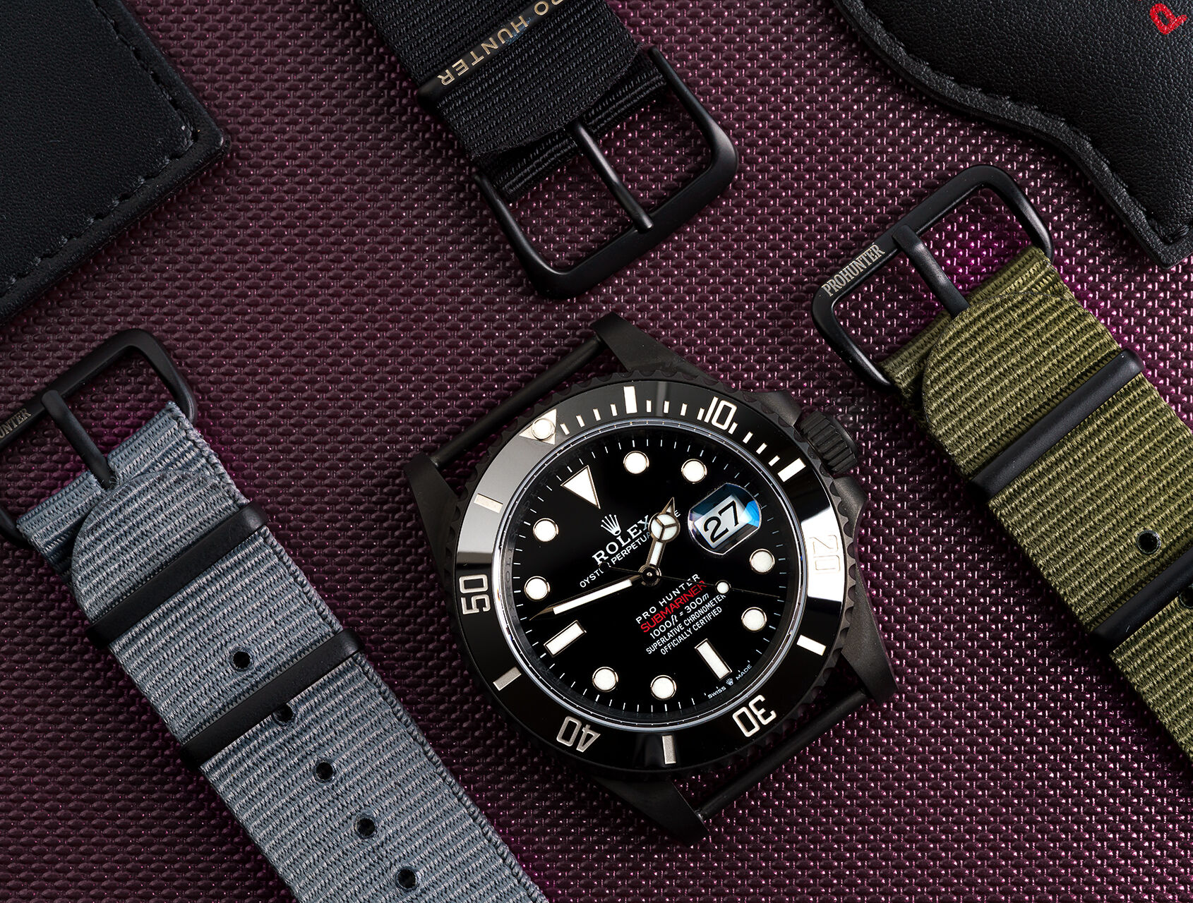 ref 126610LN | Limited Edition | Pro Hunter Military Stealth Submariner Date