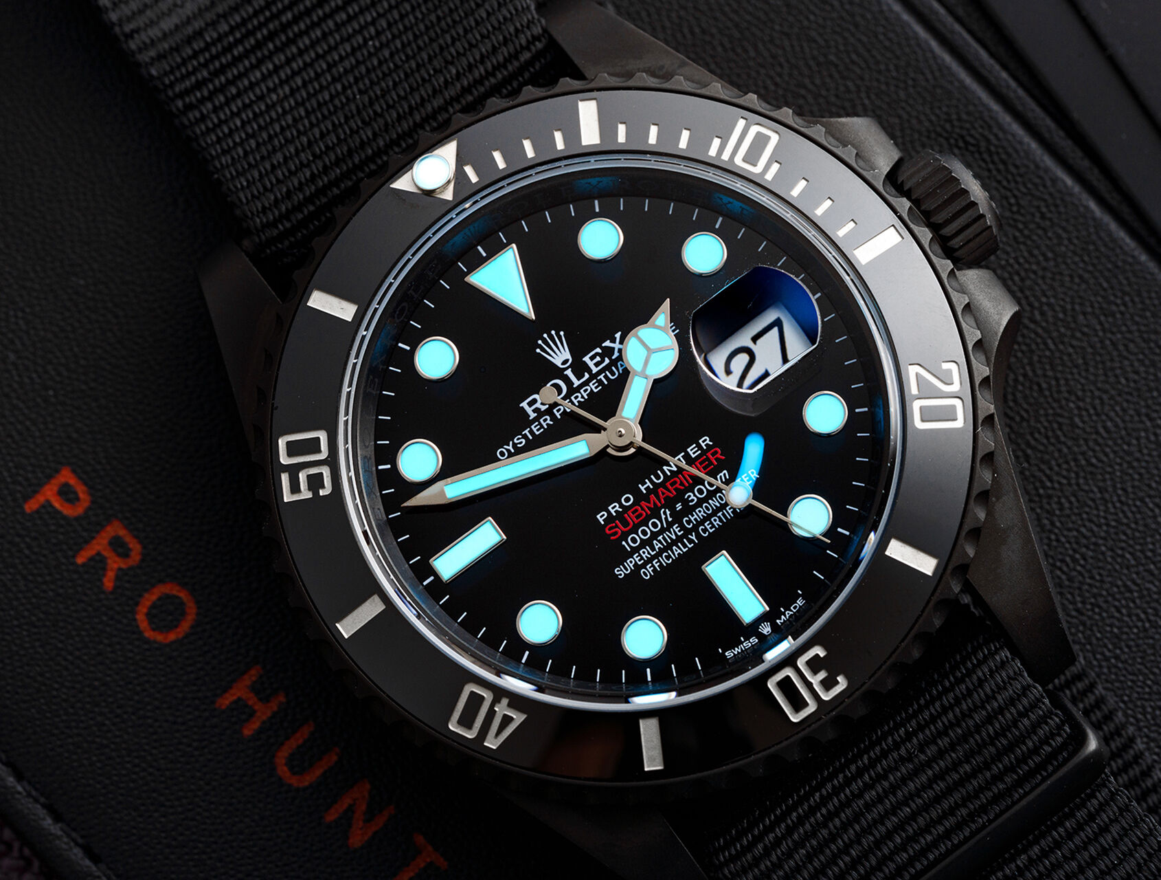 ref 126610LN | Limited Edition | Pro Hunter Military Stealth Submariner Date