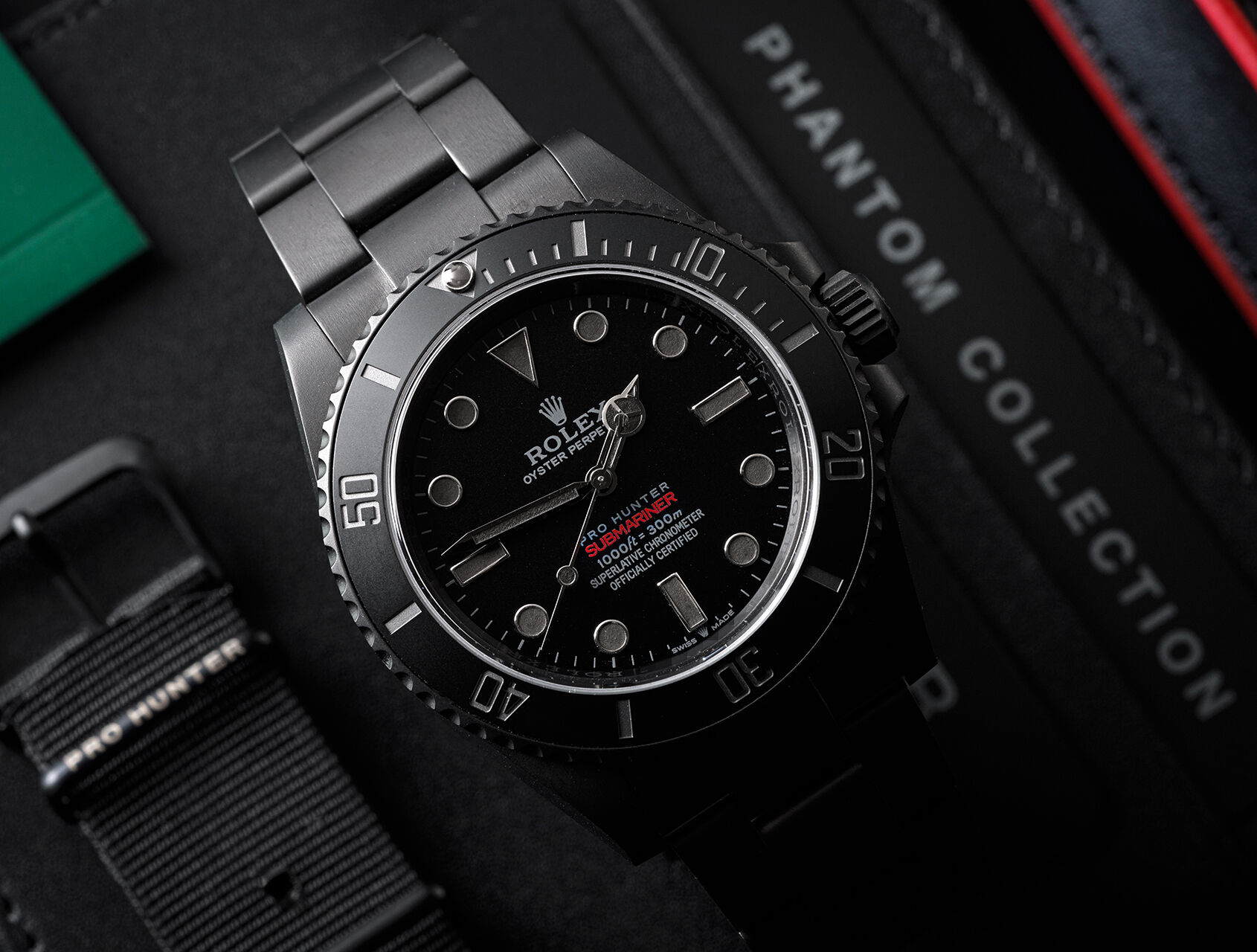 ref 124060 | 124060 - Limited Edition | Pro Hunter Phantom Submariner