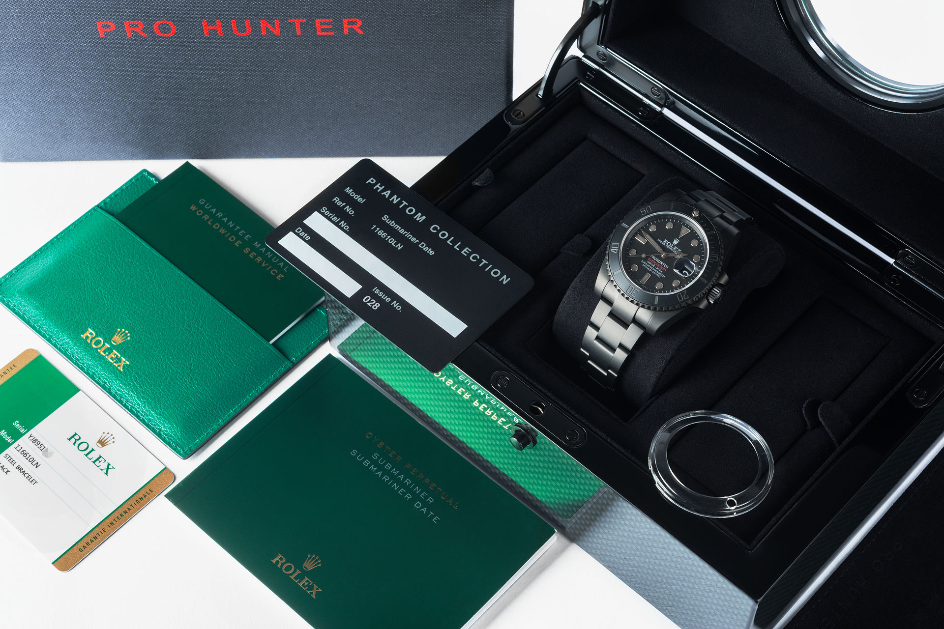 ref 116610LN | One of 100  | Pro Hunter Phantom Submariner