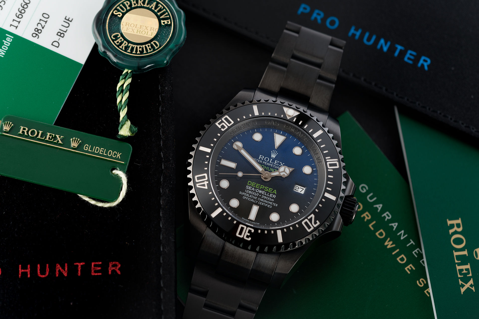 ref 116660  | Limited Edition 'One of 100' | Pro Hunter Sea-Dweller Deepsea D-Blue