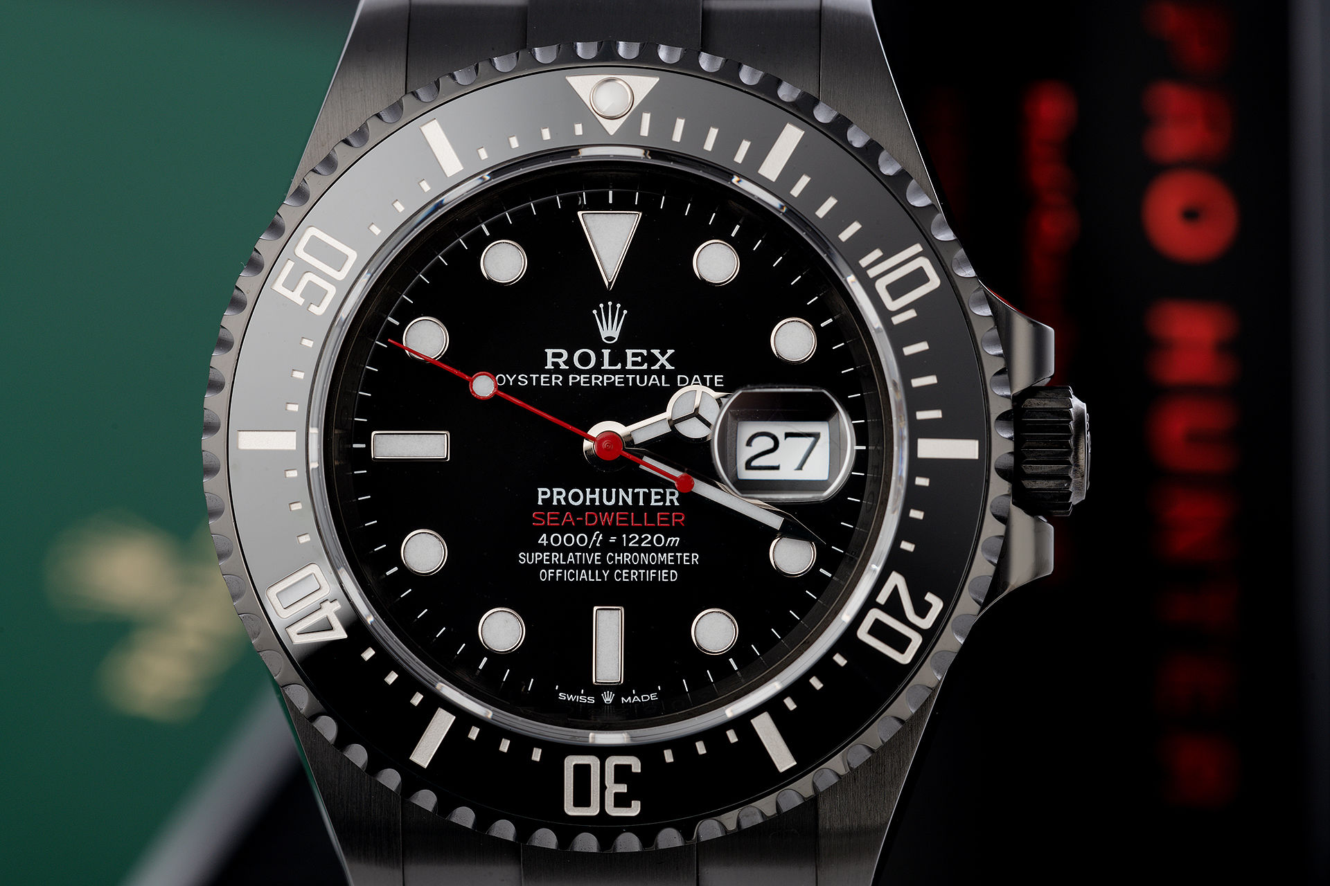 ref 126600 | New 'Red Writing' One of 100 | Pro Hunter Sea-Dweller