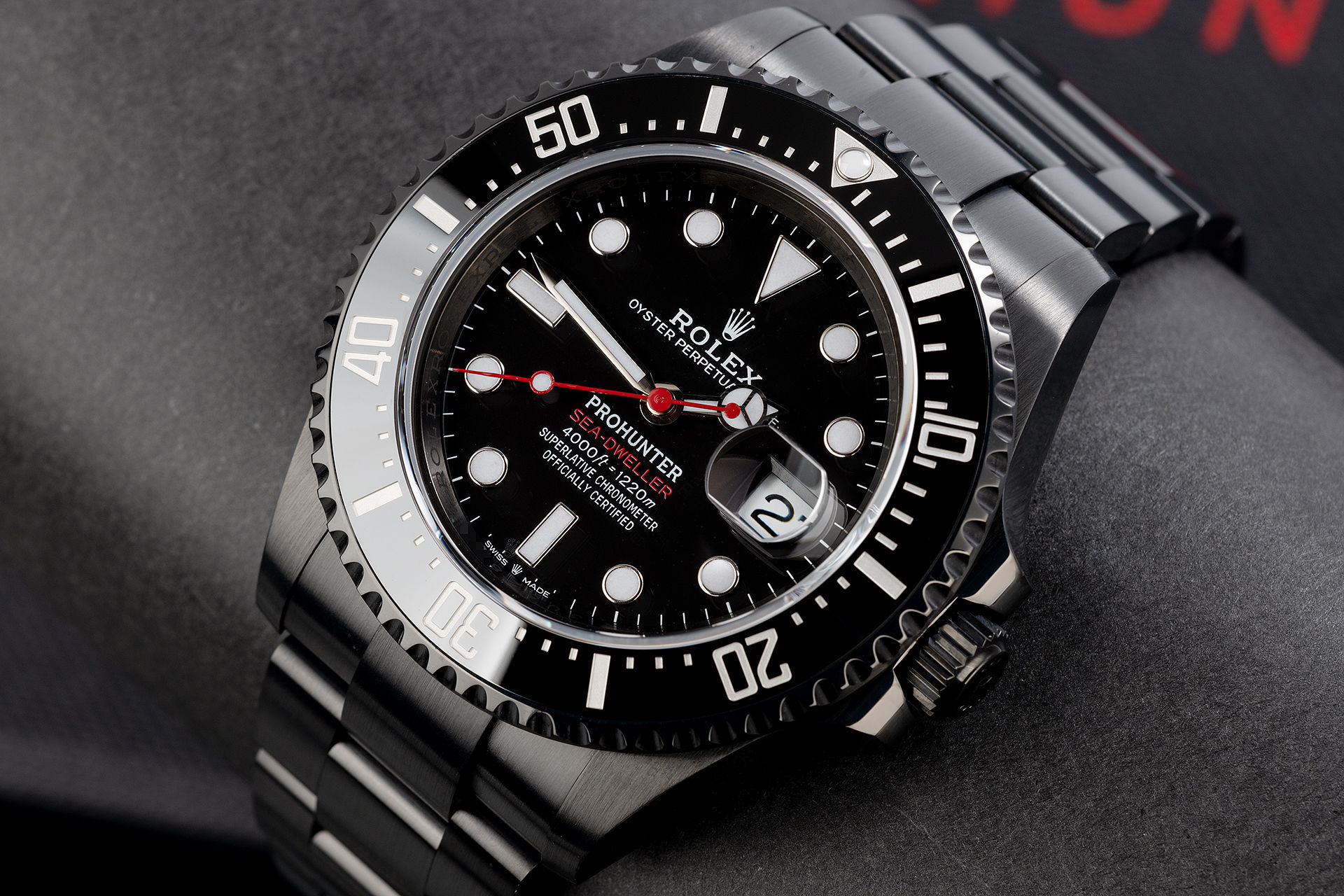 ref 126600 | New 'Red Writing' One of 100 | Pro Hunter Sea-Dweller