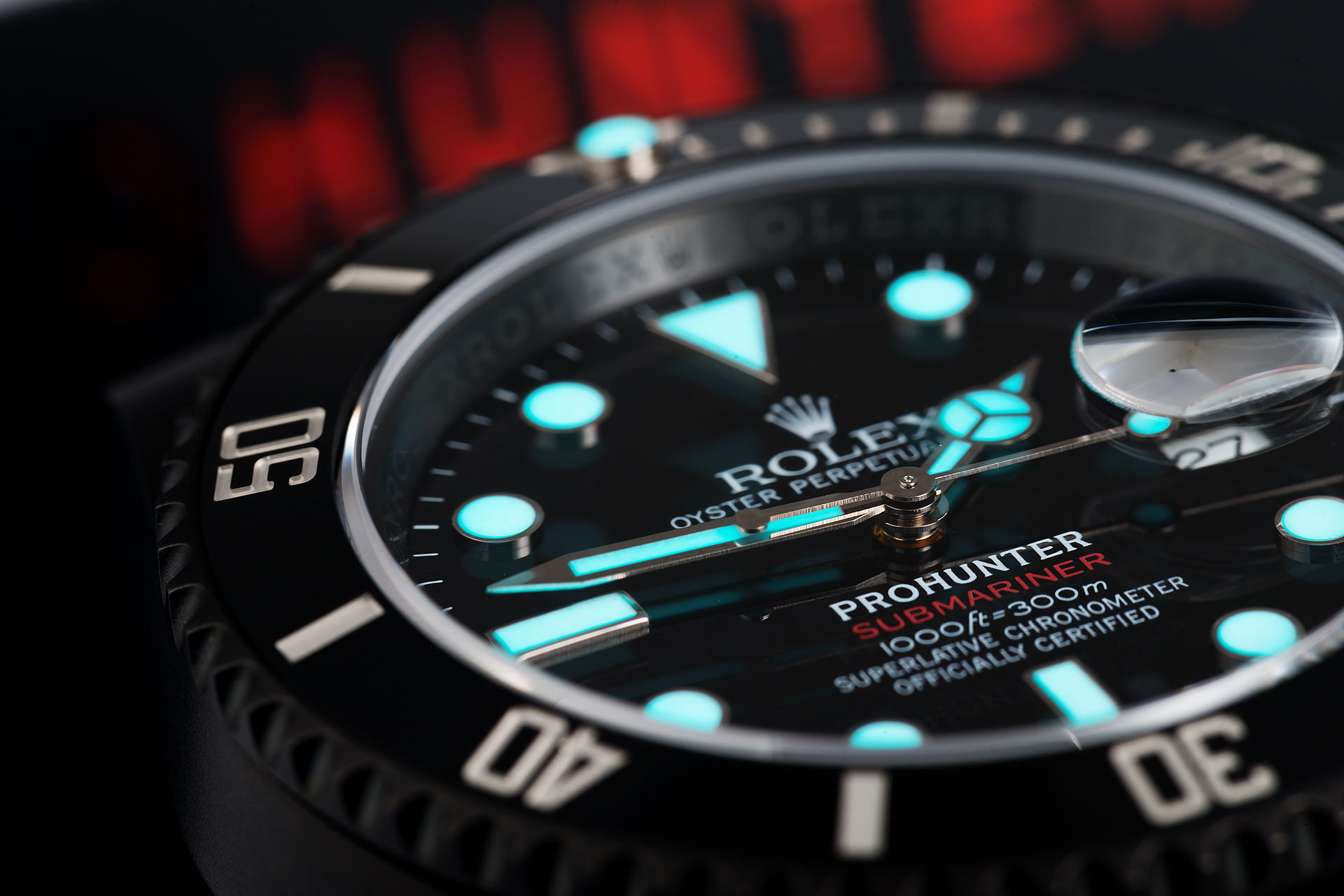 ref 116610LN | Limited Edition 'One of 100' | Pro Hunter Stealth Submariner Date