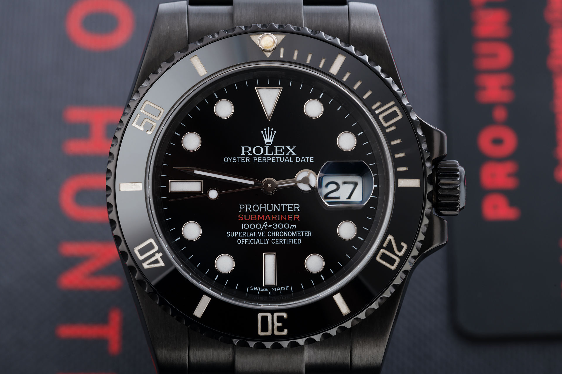 ref 116610LN | Limited Series '1 of 100' | Pro Hunter Submariner Date