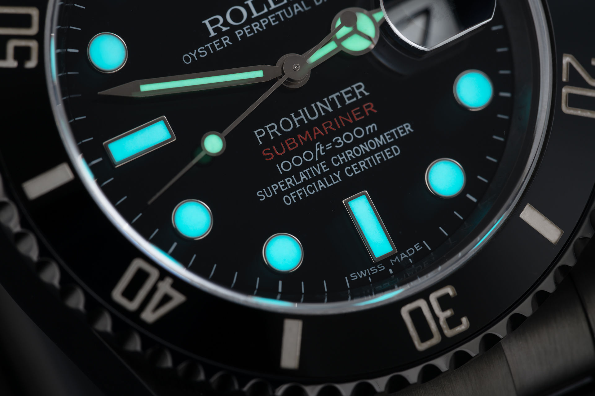 ref 116610LN | Limited Series '1 of 100' | Pro Hunter Submariner Date