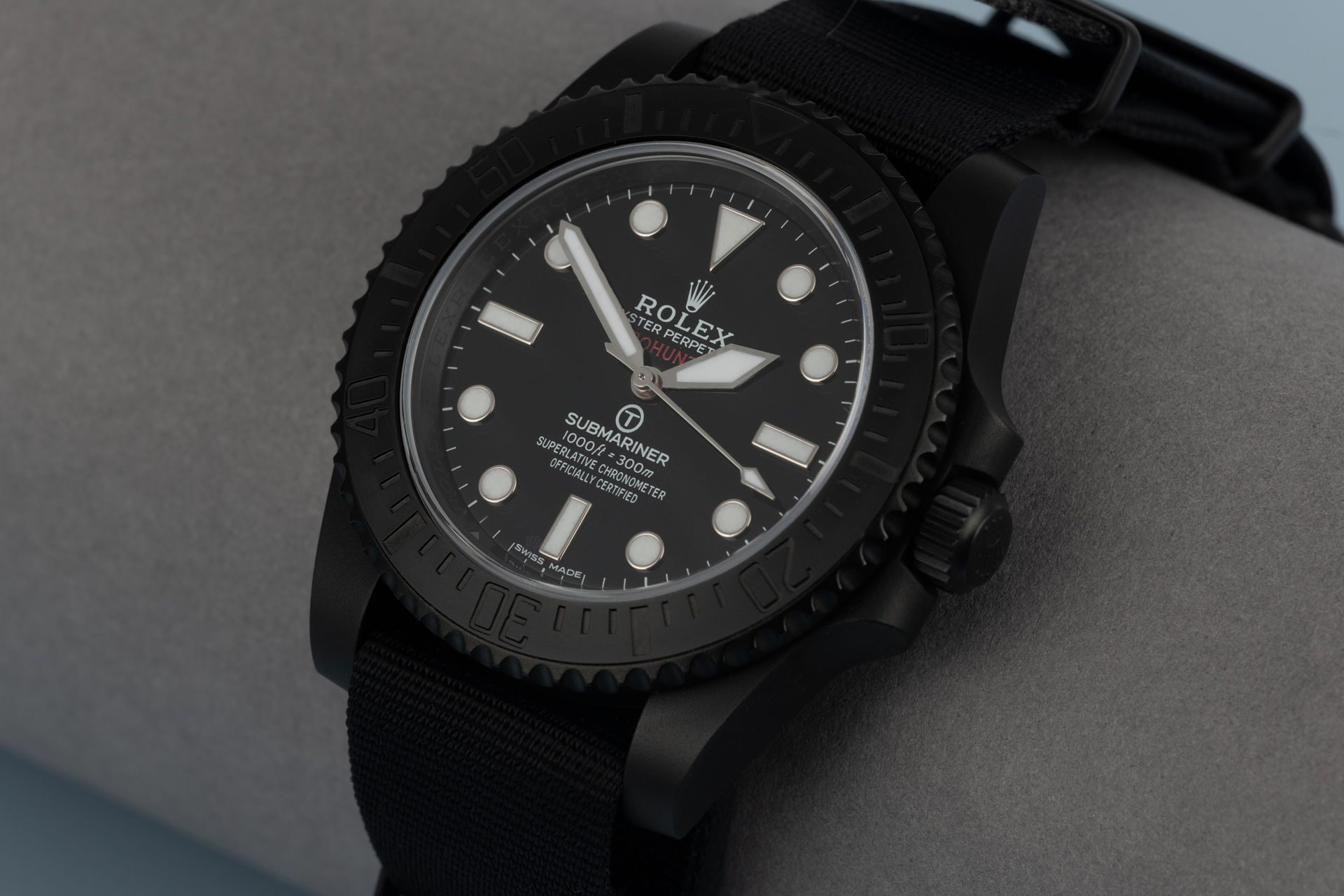 ref 114060 | One of 100 'Limited Edition' | Pro Hunter Submariner Military