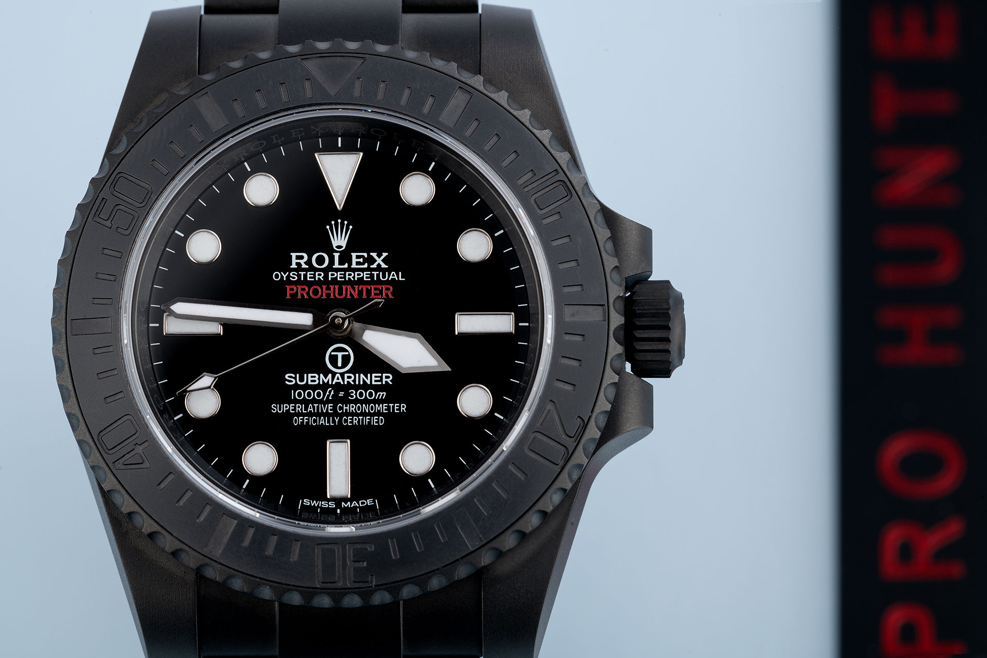 ref 114060 | One of 100 'Stealth' | Pro Hunter Submariner