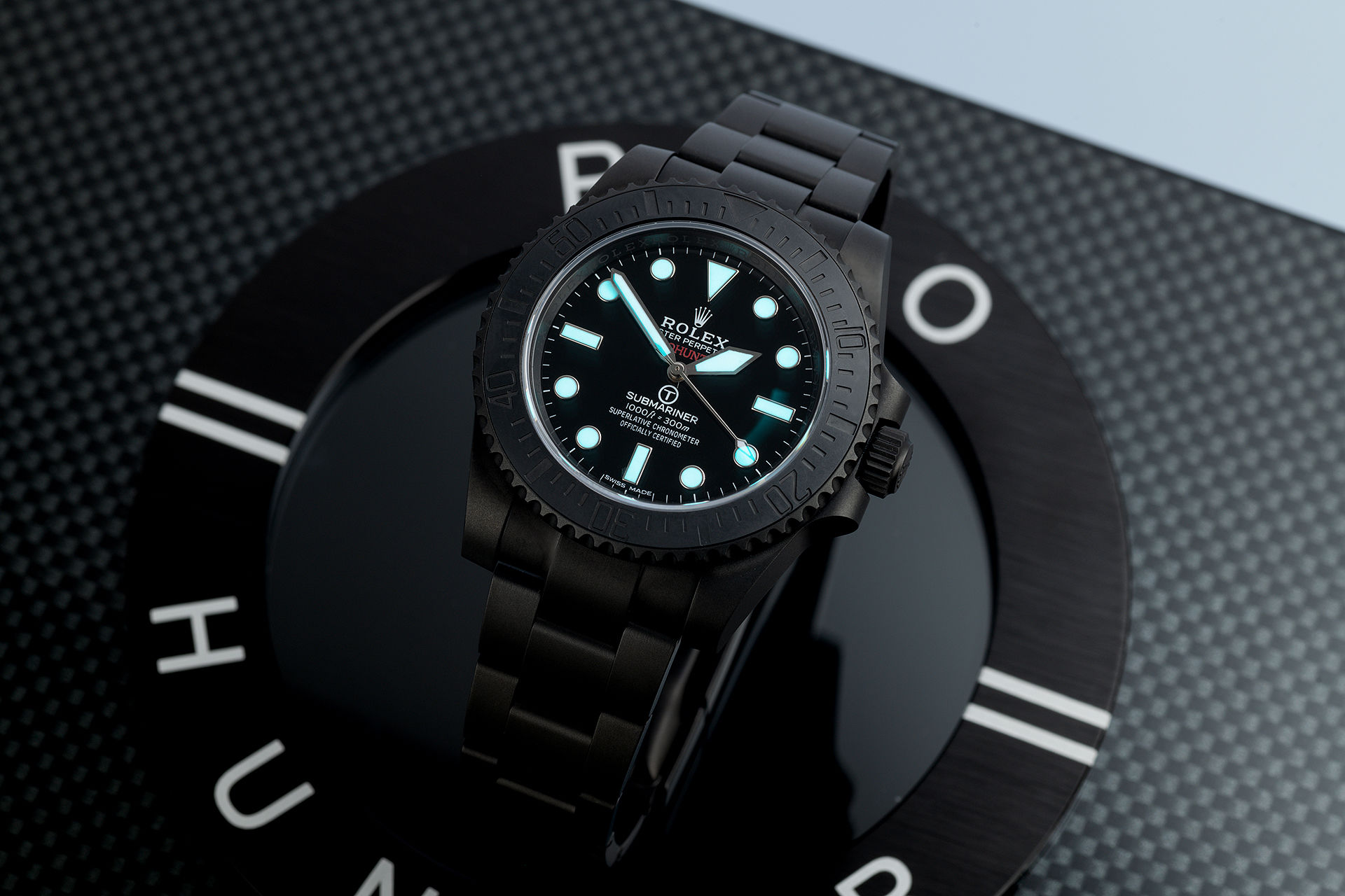 ref 114060 | One of 100 'Stealth' | Pro Hunter Submariner