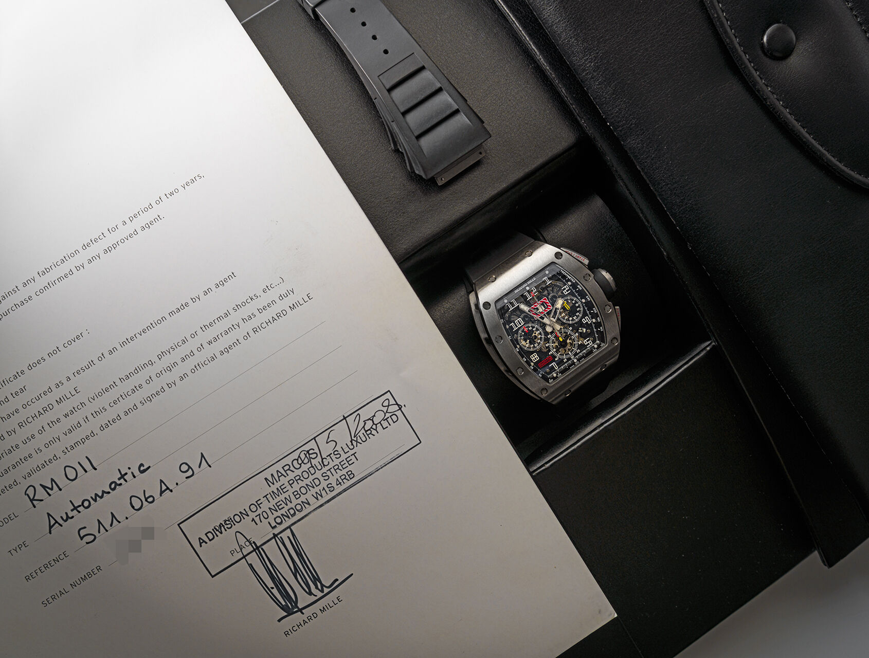 ref 511.064.91 | 'Felipe Massa' | Richard Mille RM 011