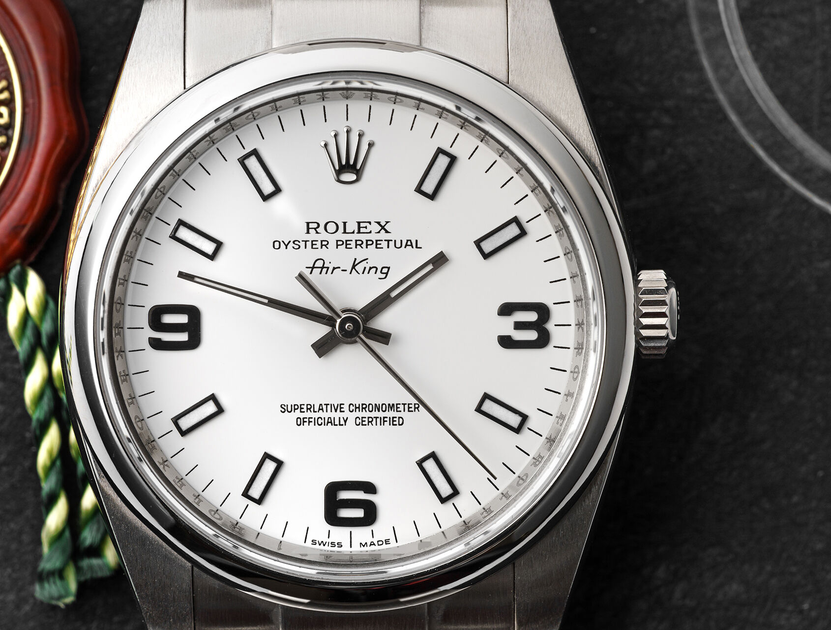 ref 114200 | 114200 - Box & Papers | Rolex Air-King