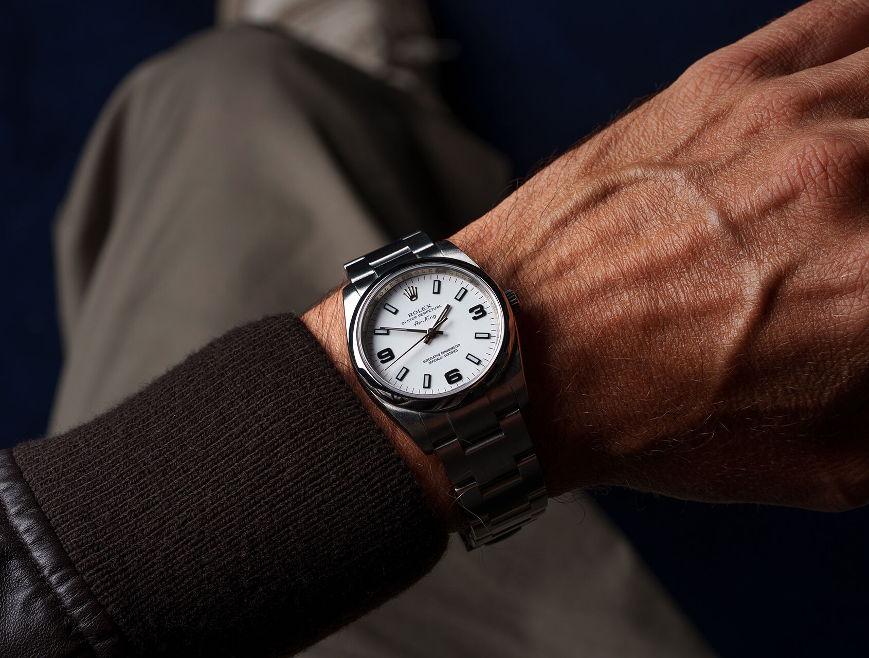 ref 114200 | 114200 - Box & Papers | Rolex Air-King