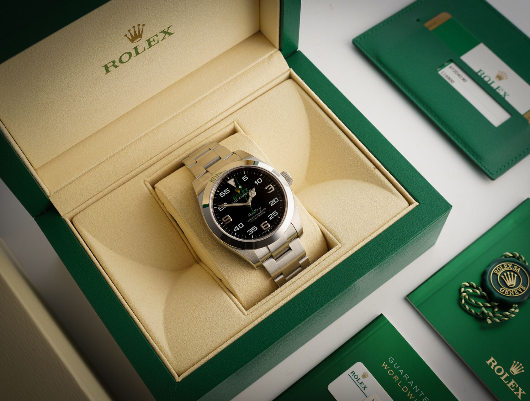 ref 116900 | 116900 - Box & Certificate | Rolex Air-King