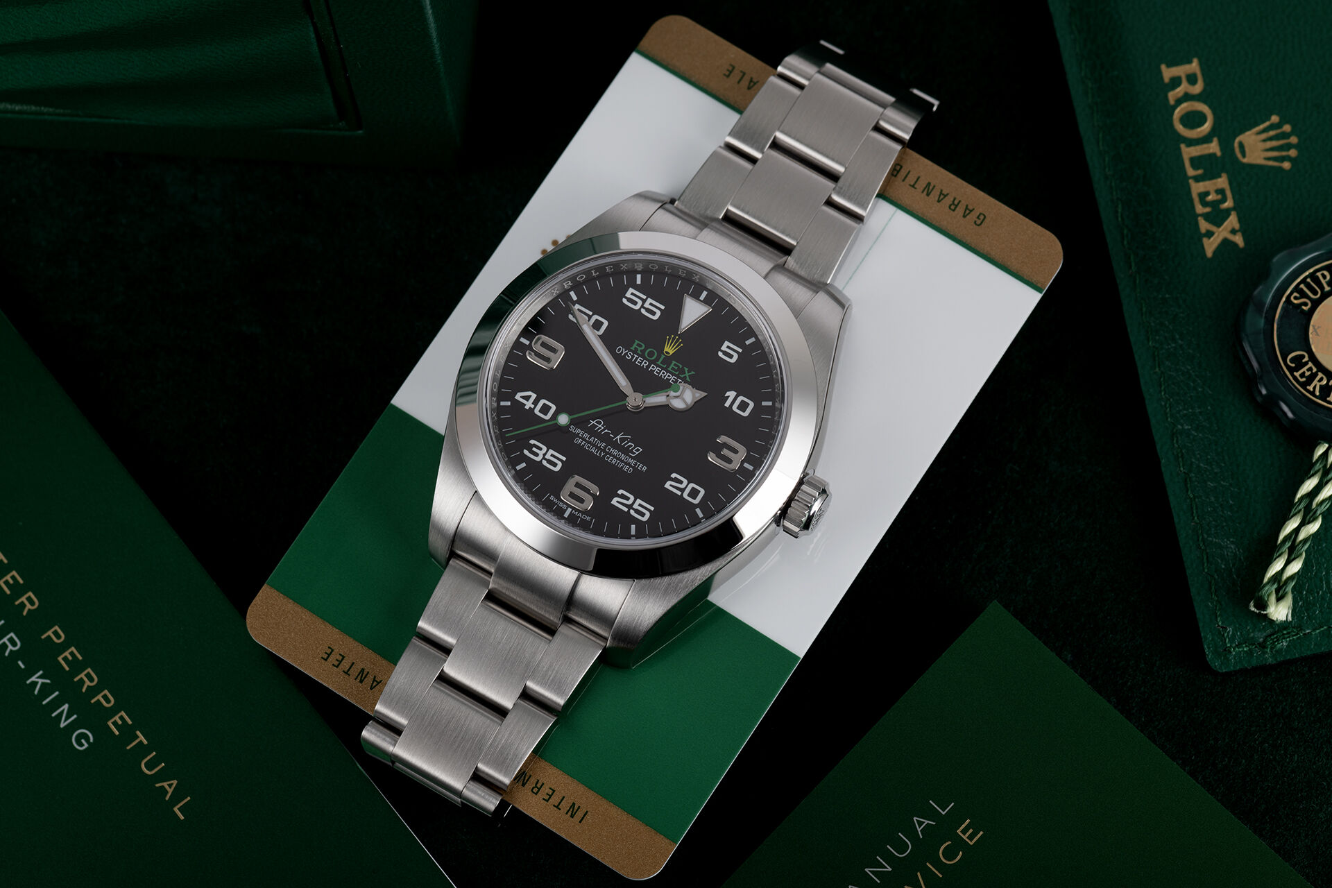 ref 116900 | Box & Certificate | Rolex Air-King