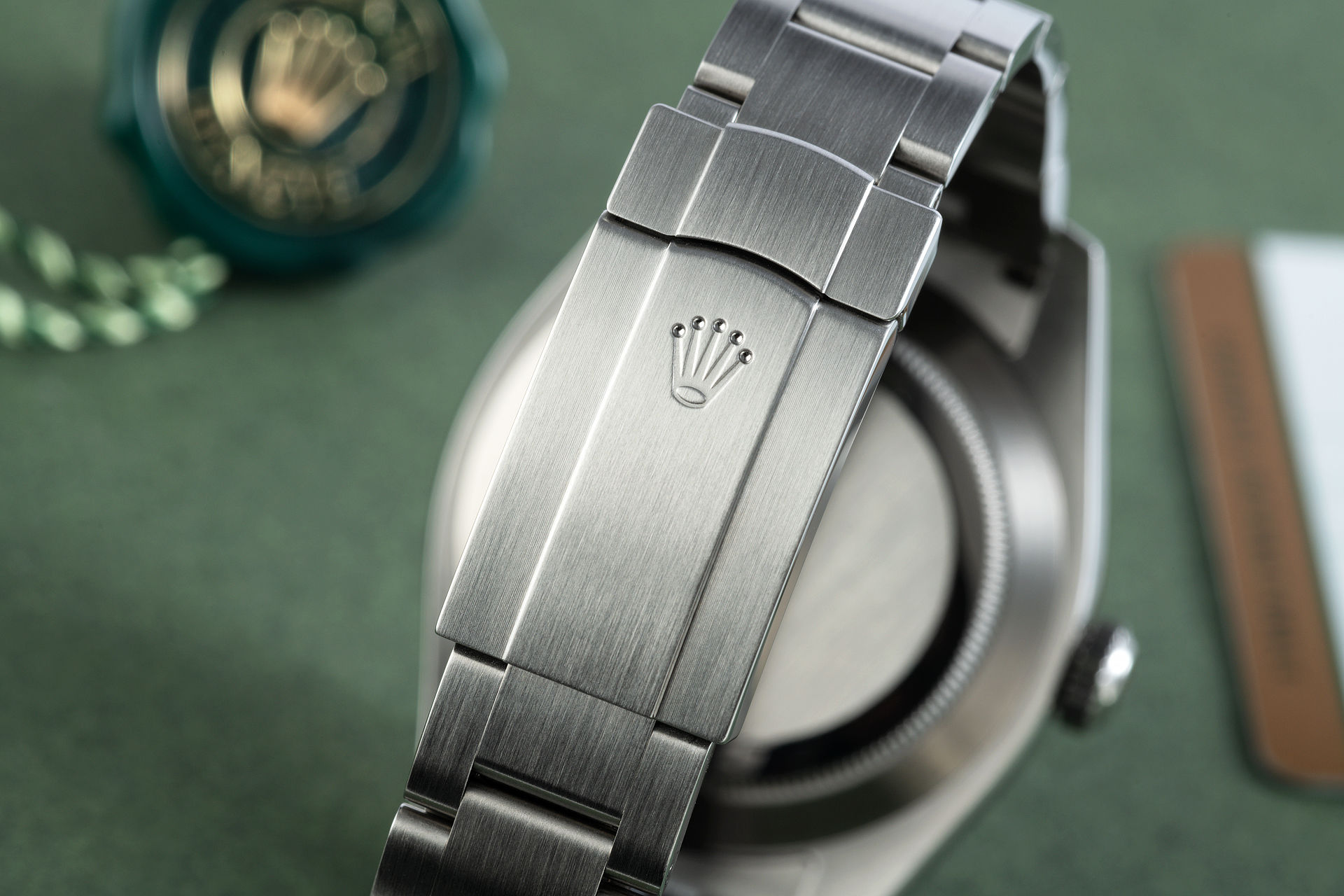 ref 116900 | 'Bloodhound Dial' Full Set | Rolex Air-King