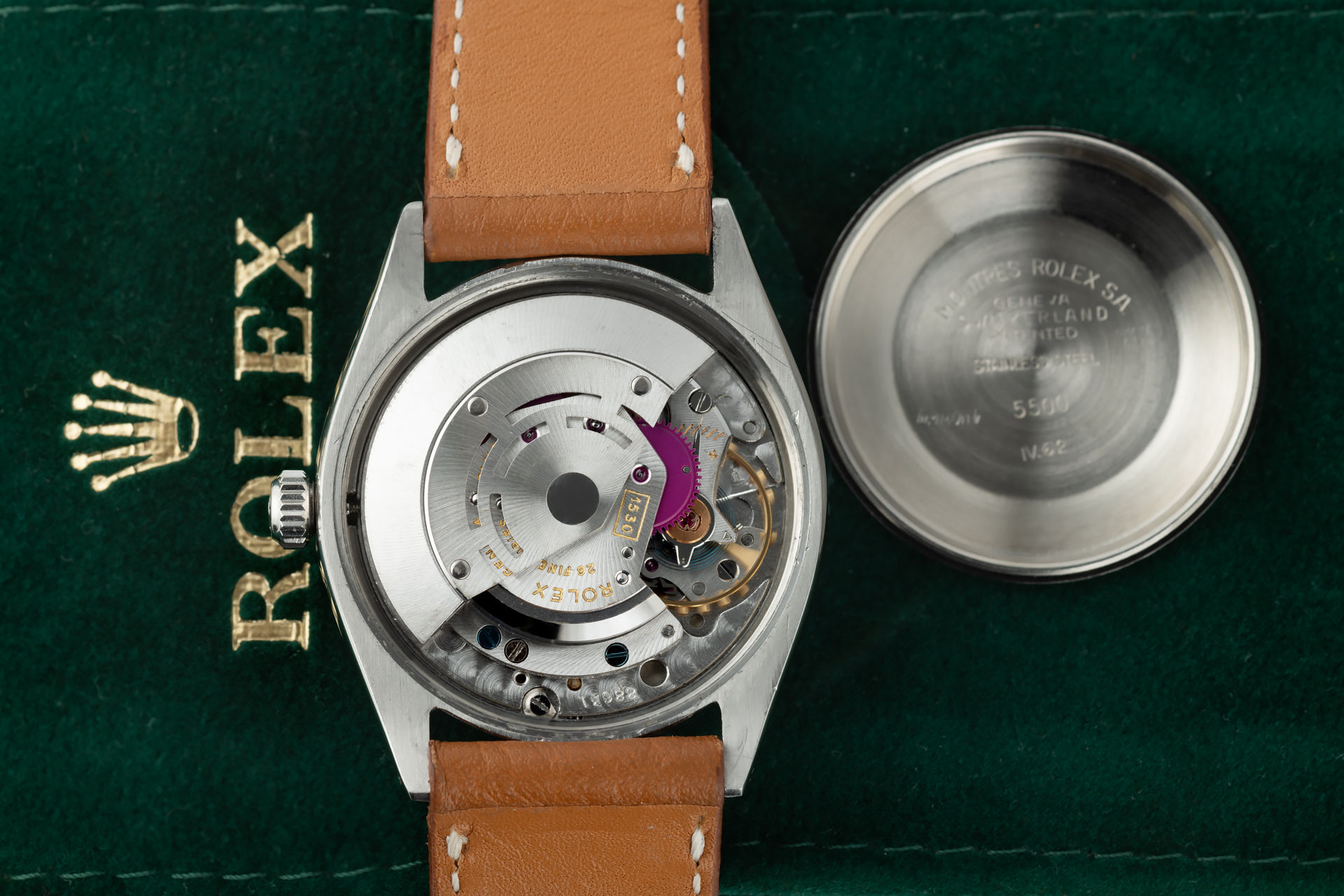 ref 5500 | 'Two Colour' Silver & Gilt | Rolex Air-King